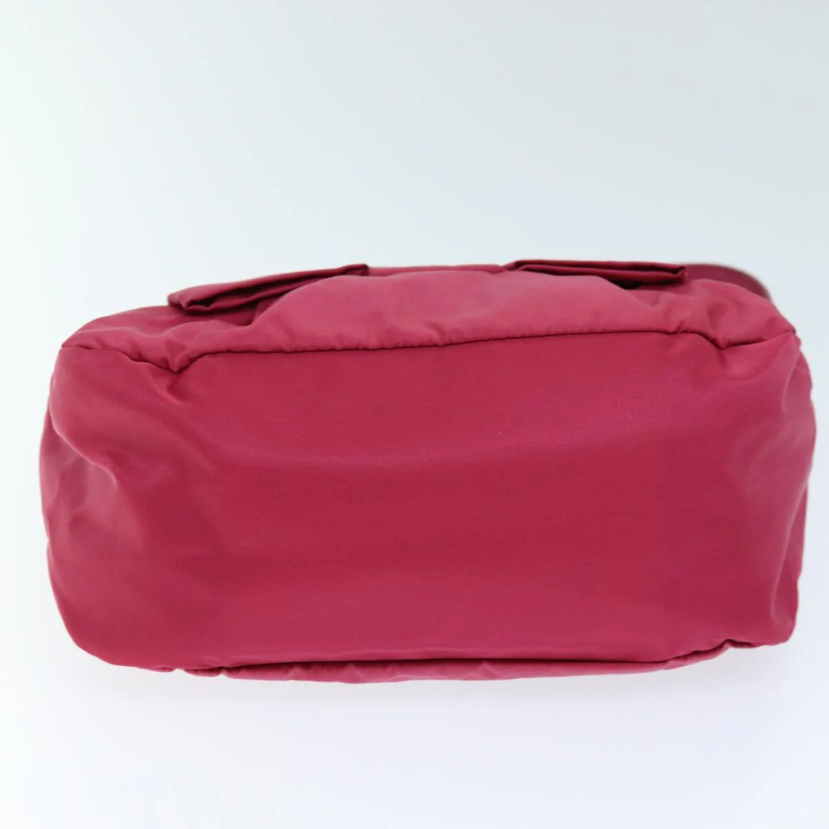 Ribbon Shoulder Bag Nylon Pink - Image 9