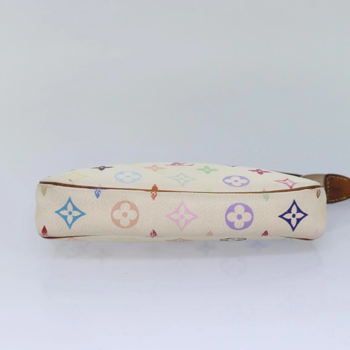 Monogram Multicolor Pochette Pouch White - Image 6