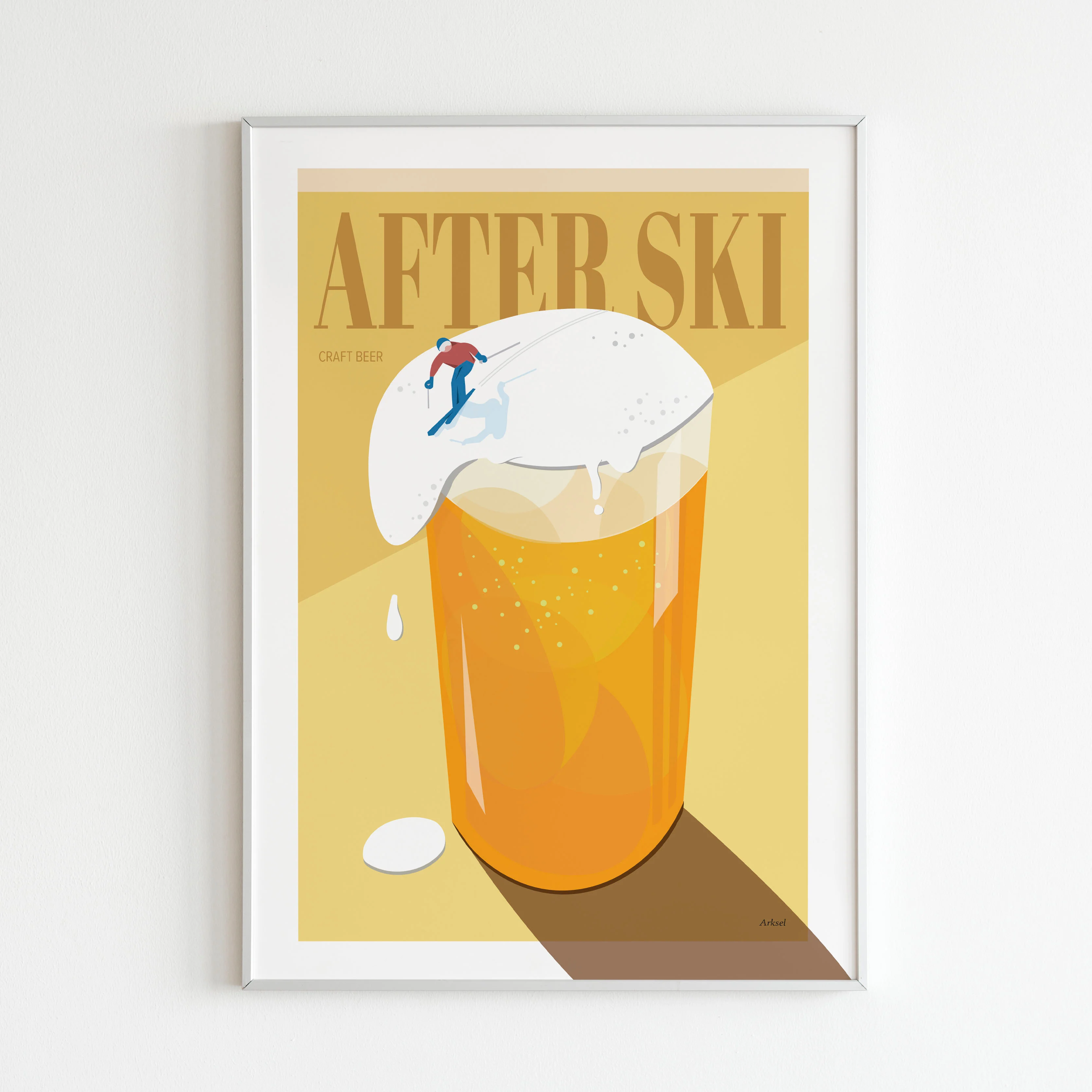 Afterski Craft Beer Poster - Image 2