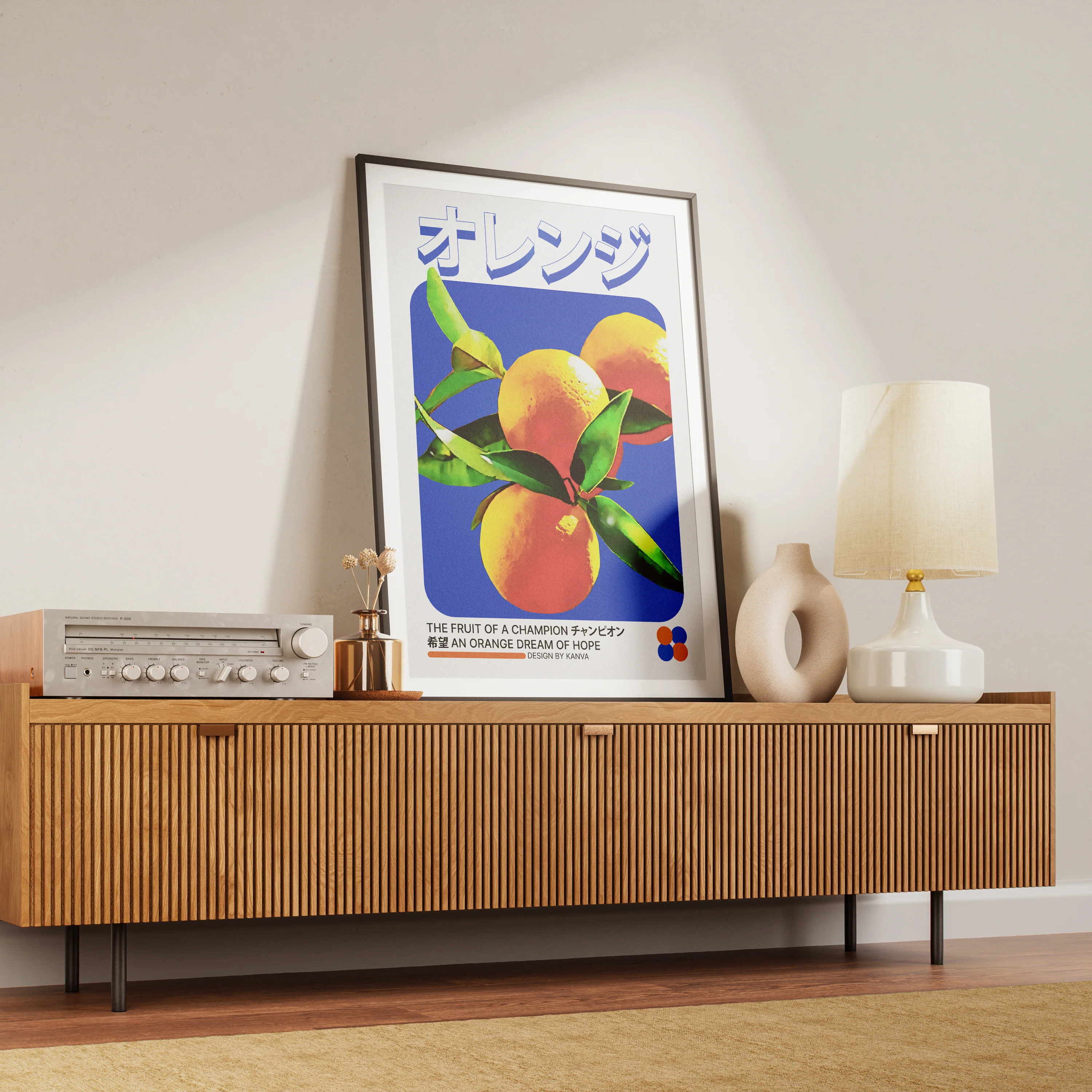 "An orange dream of hope" Poster - Image 3