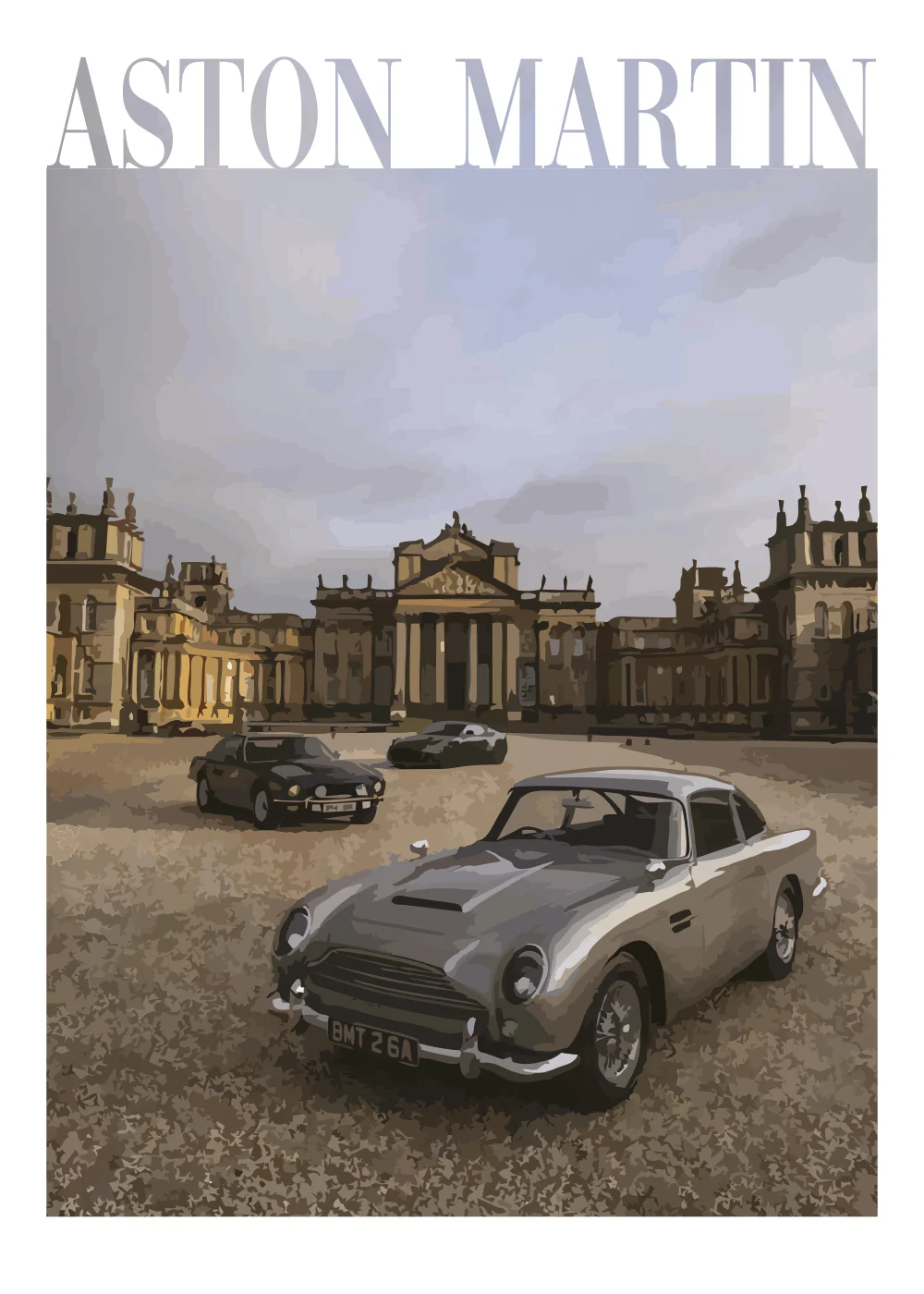 "Old Money Aston Martin No.3" Poster