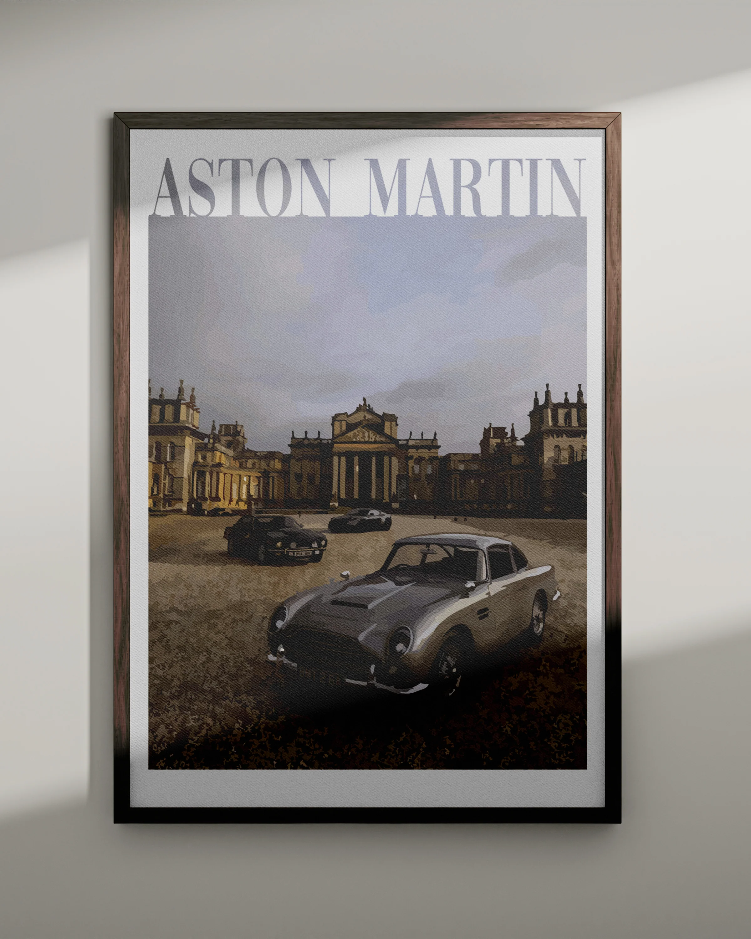 "Old Money Aston Martin No.3" Poster - Image 3