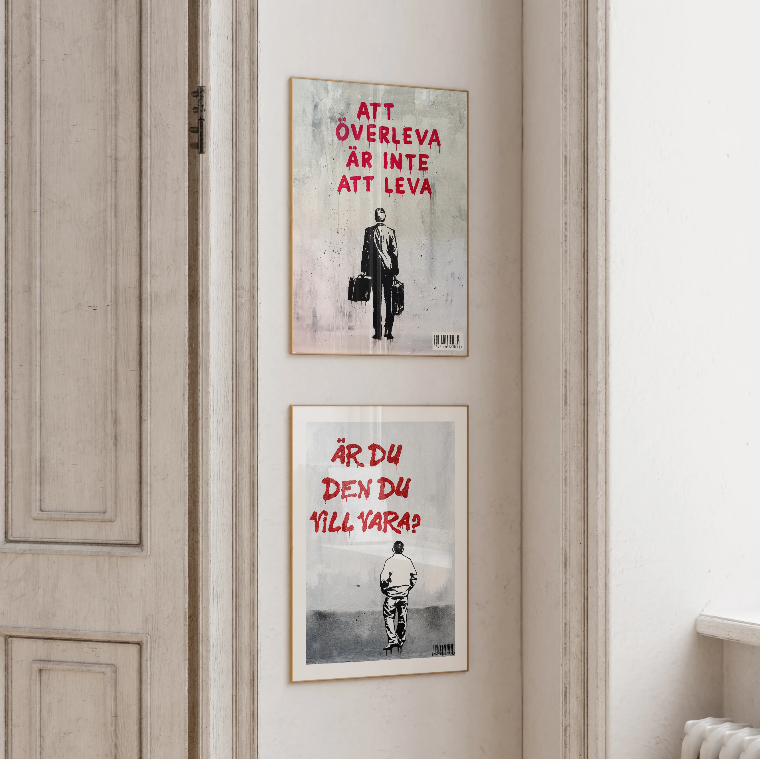 "Att överleva är inte att leva" Poster - Image 5
