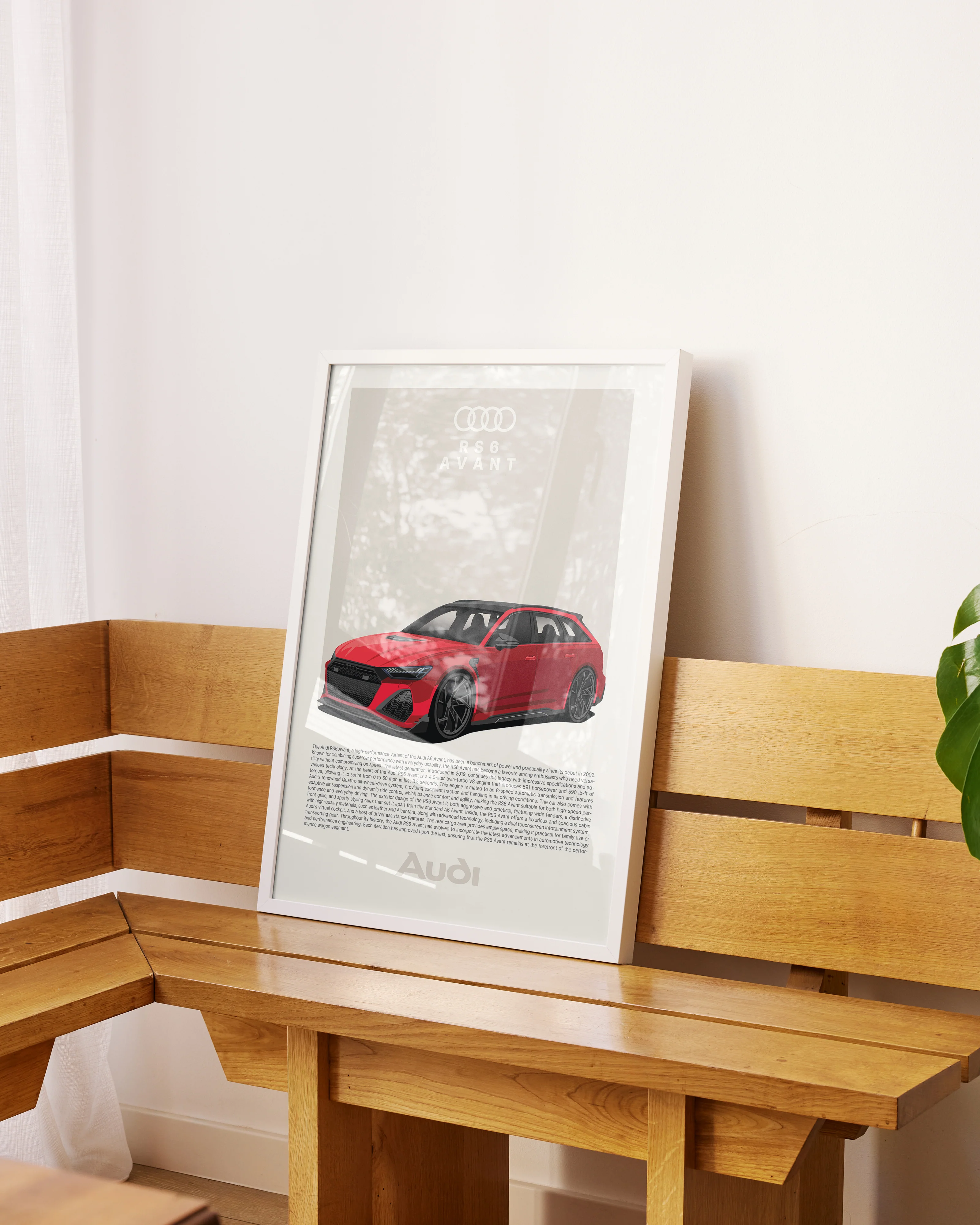 "Audi RS6" Poster - Image 4