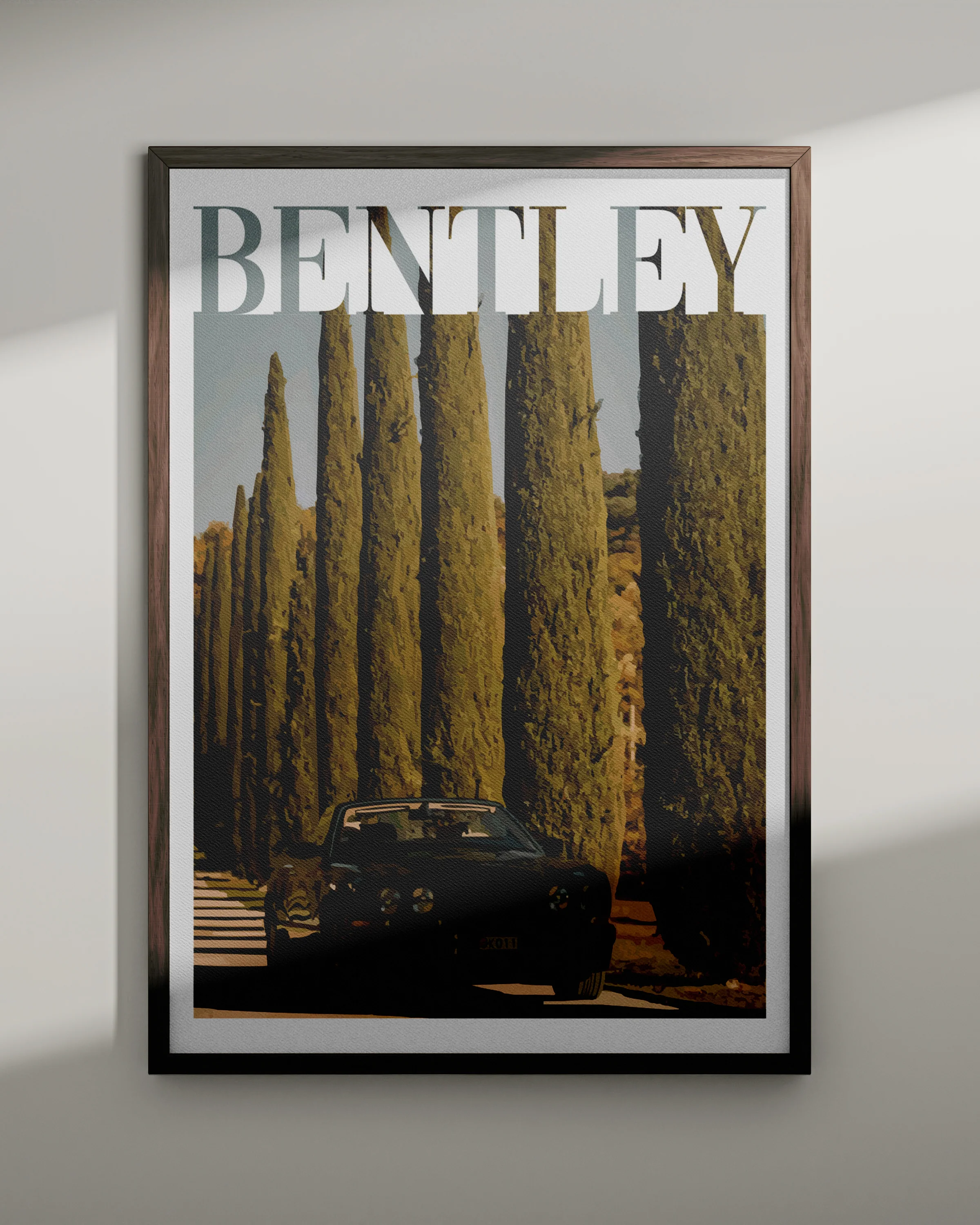 "Old Money Bentley No.2" Poster - Image 3