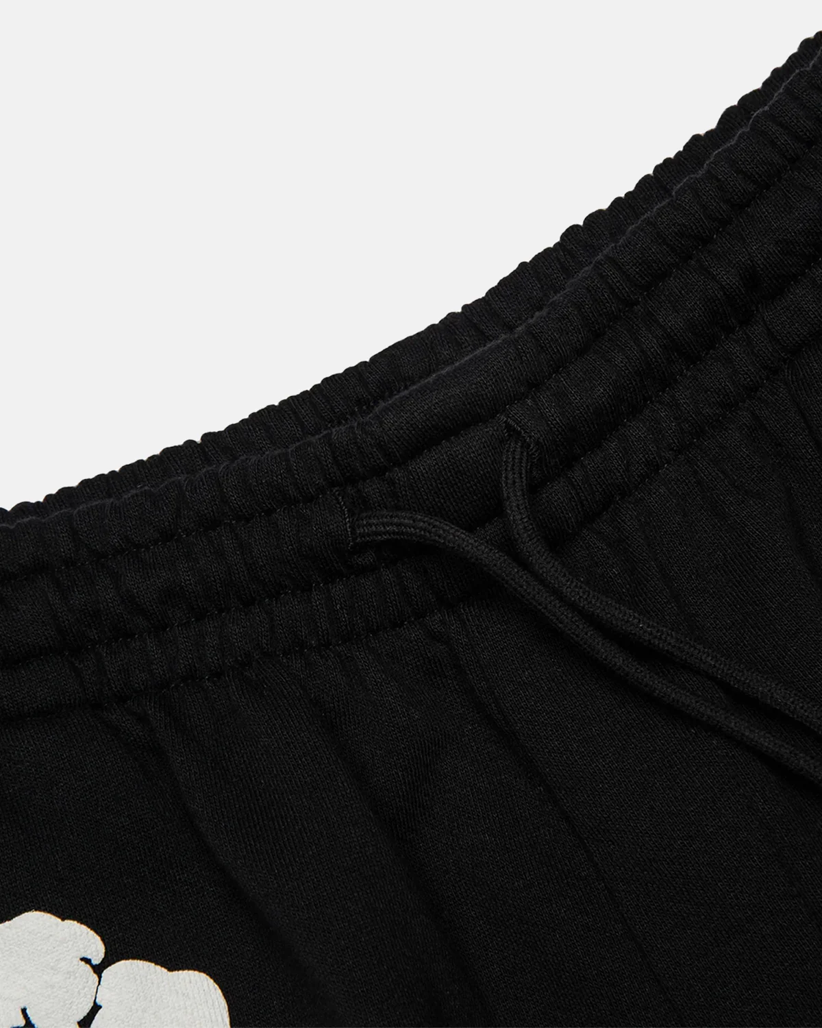 The Black Cotton Wreath Shorts - Image 3