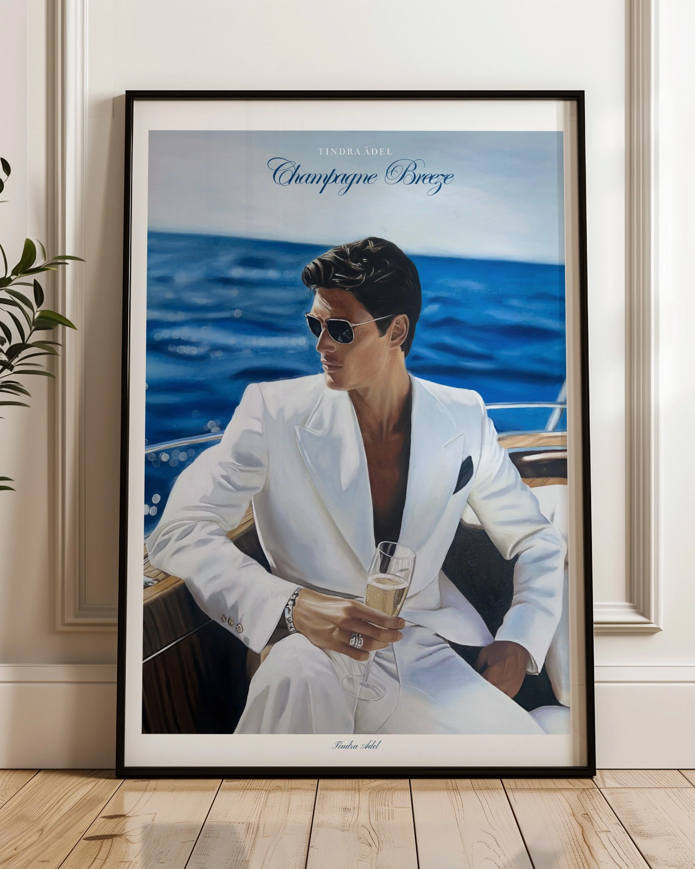 "Champagne Breeze" Poster - Image 2