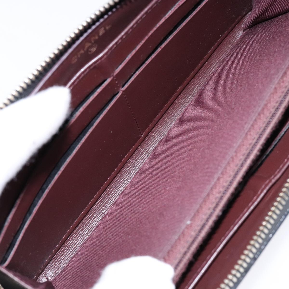 Long Wallet Caviar Skin Black Gold CC - Image 18