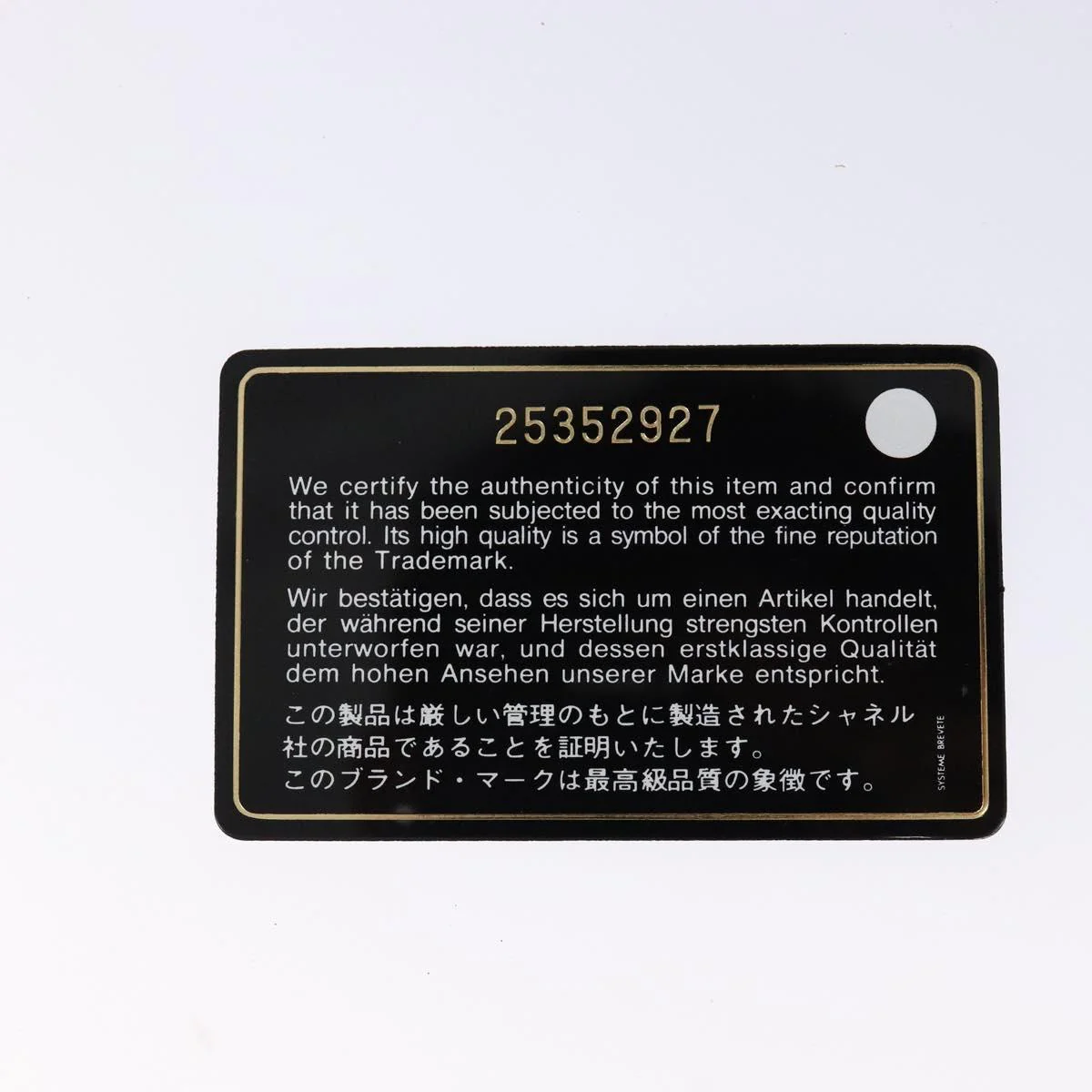 Long Wallet Caviar Skin Black Gold CC - Image 23