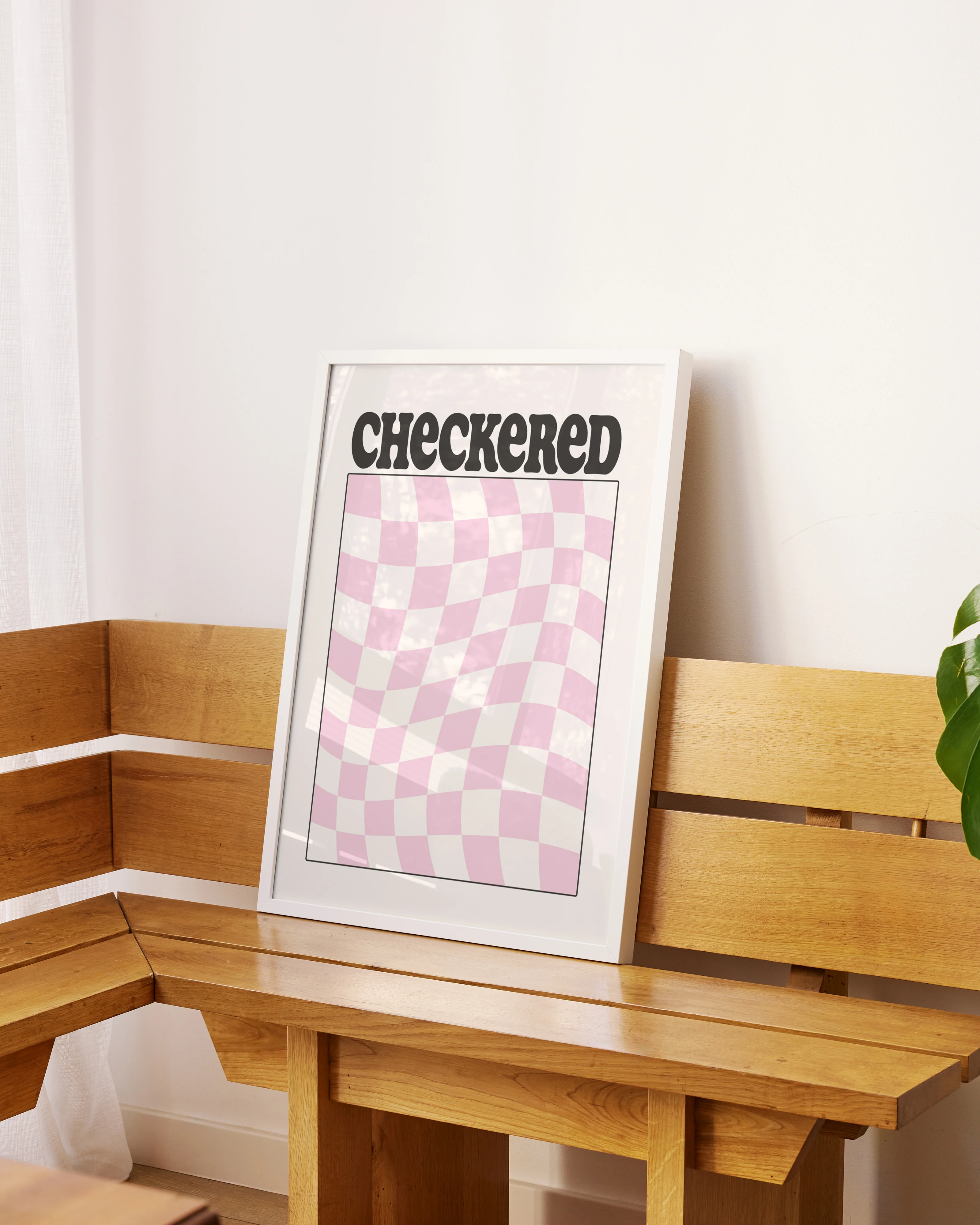 "Checkered" Poster - Image 2