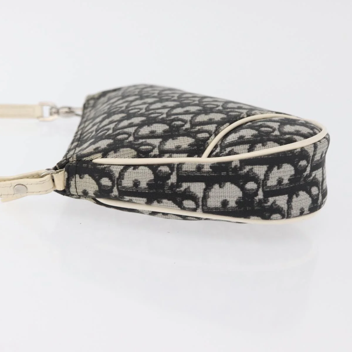 Trotter Canvas Saddle Accessory Pouch Black Silver - Image 6