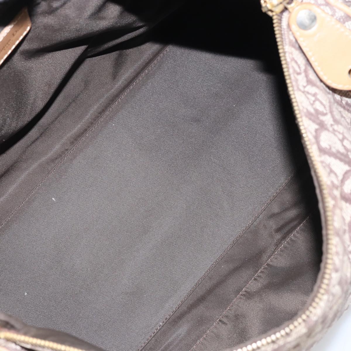 Trotter Canvas Boston Bag Brown Gold - Image 18