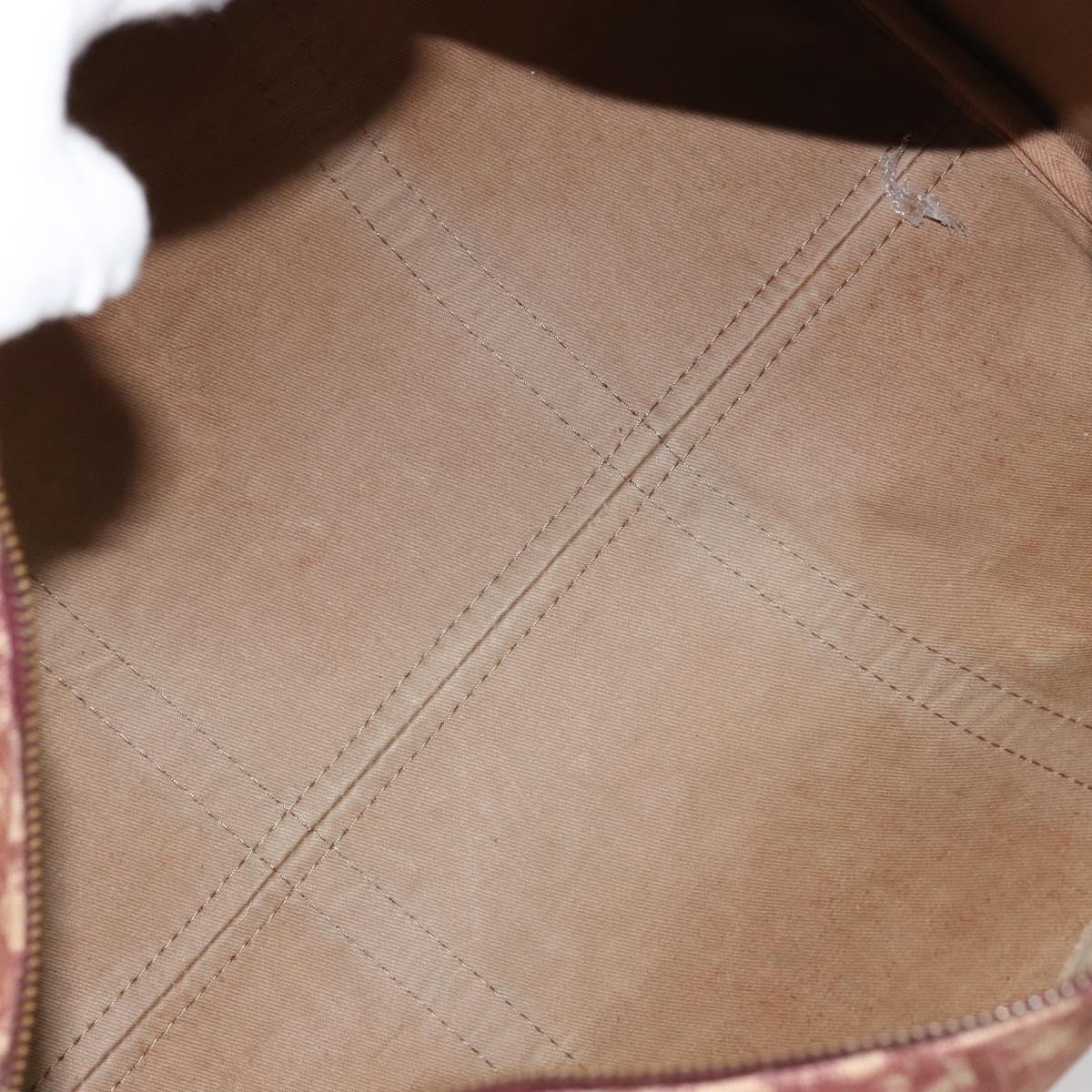 Trotter Canvas Boston Bag Red Silver - Image 16