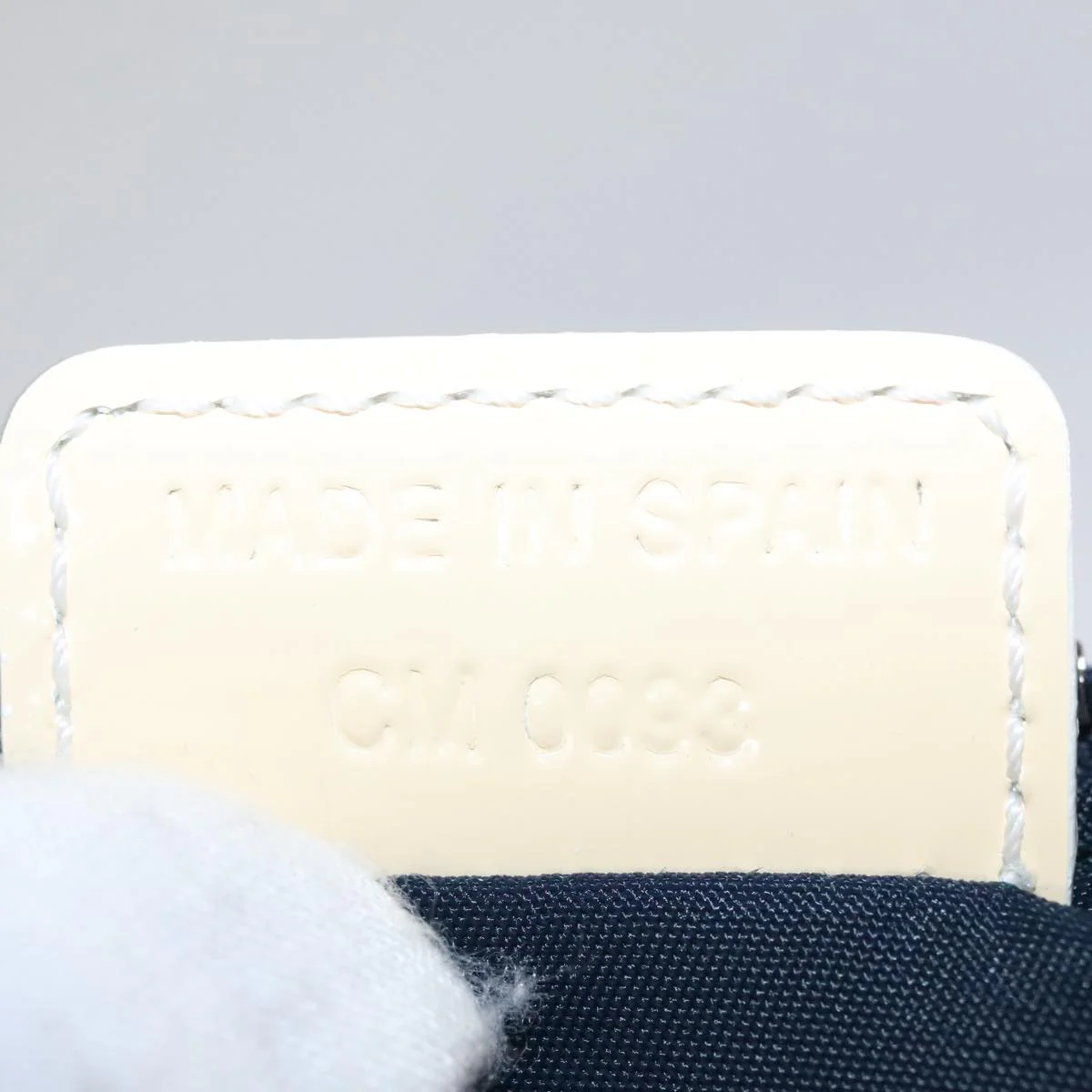 Trotter Canvas Saddle Pouch Navy - Image 20