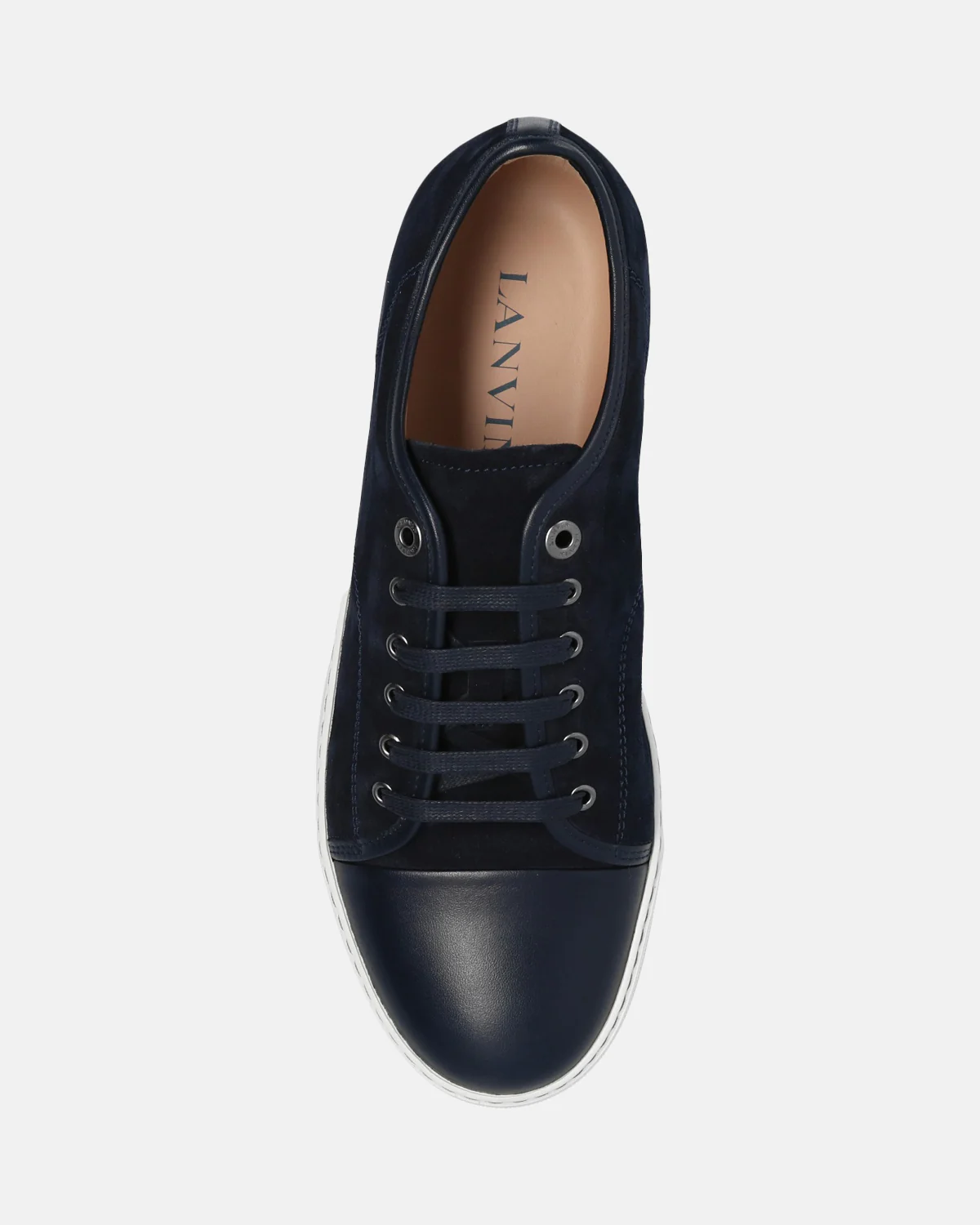 DBB1 Navy Suede Nappa Cap Toe - Image 4