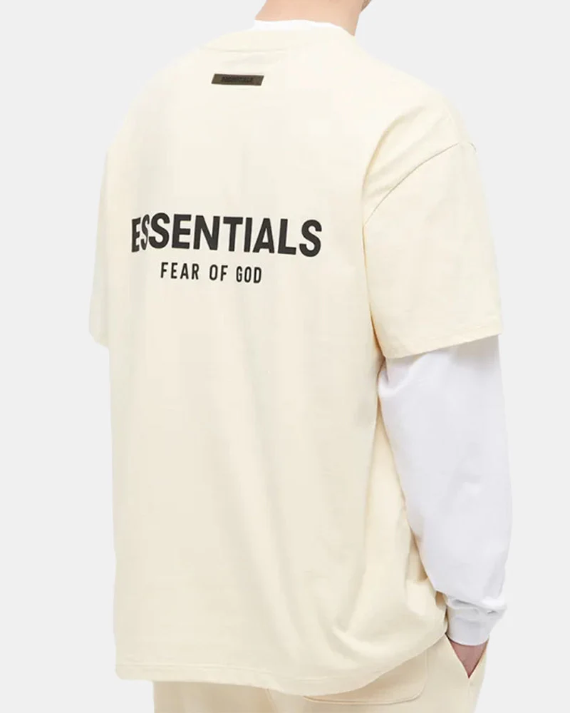 Essentials "Buttercream" Tee (SS21) - Image 2