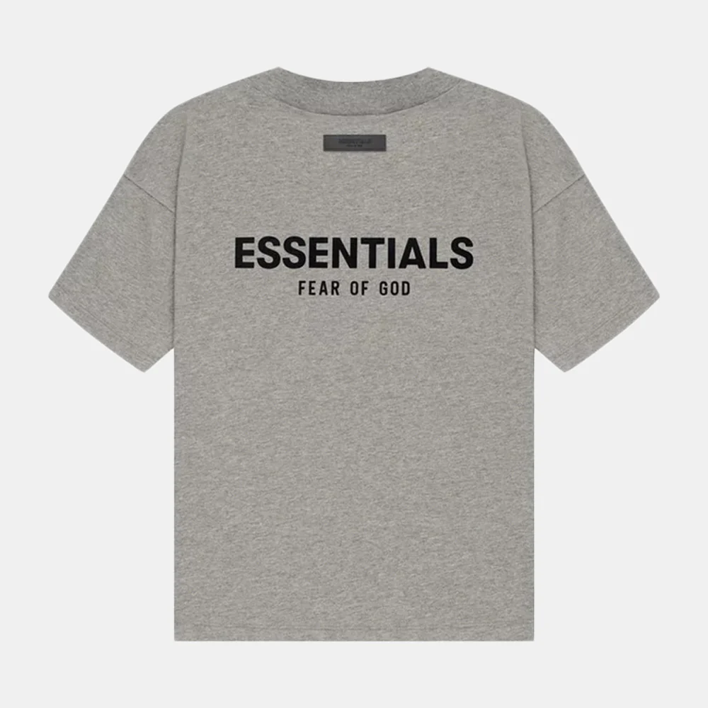 Essentials "Dark Oatmeal" Tee (SS22) - Image 2