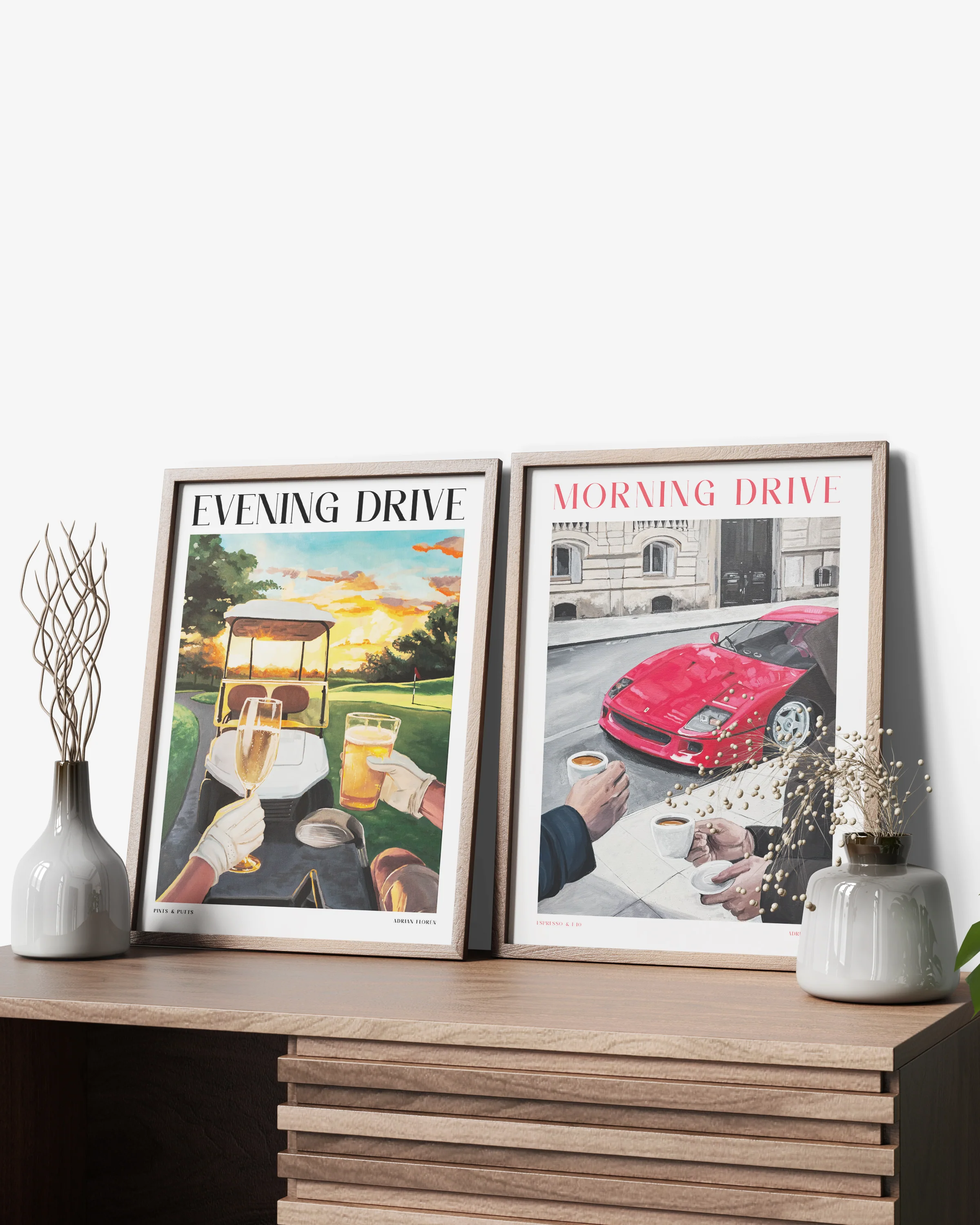 "Evening Drive" Poster - Image 2