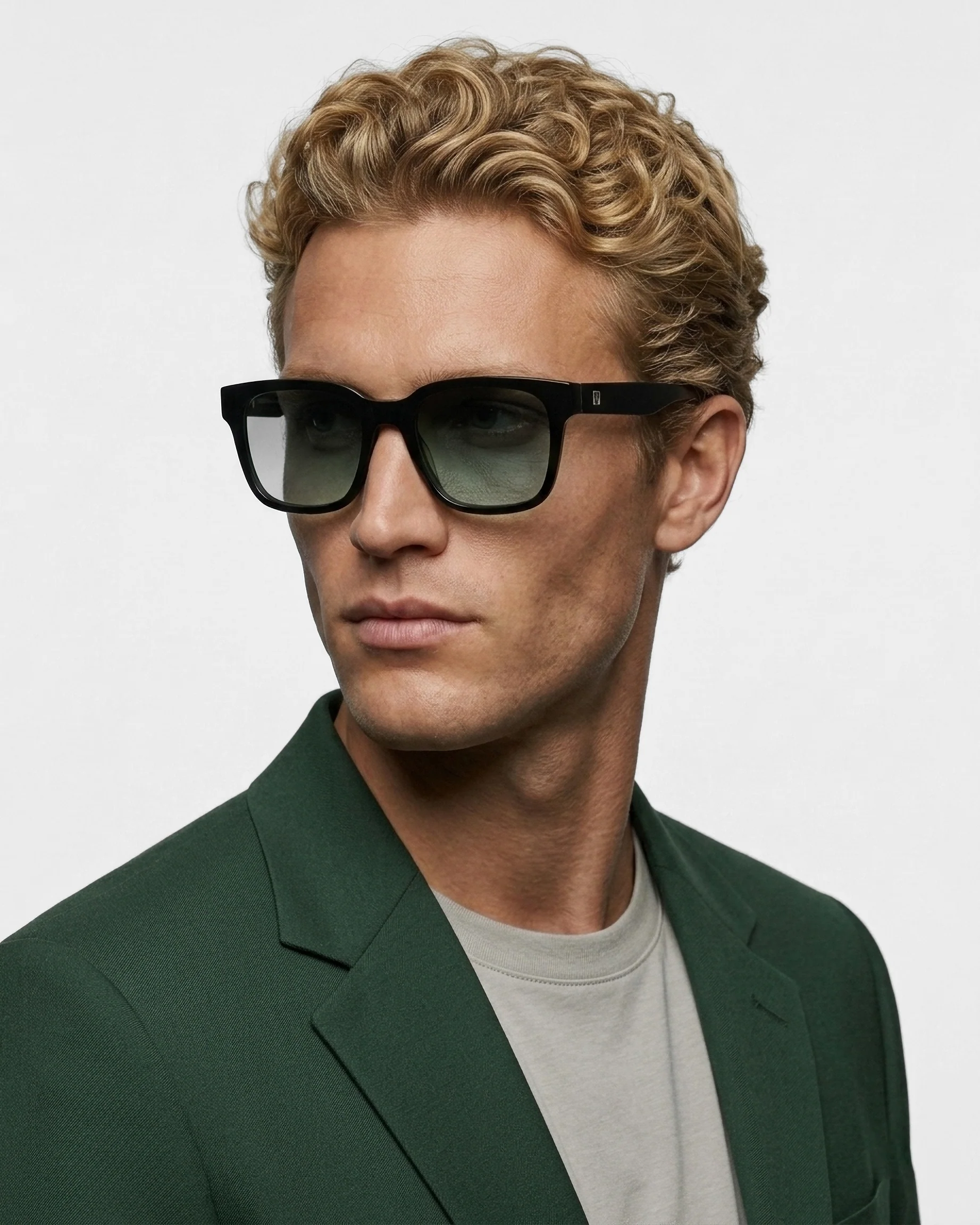 01 Glasses 'Green' - Image 3