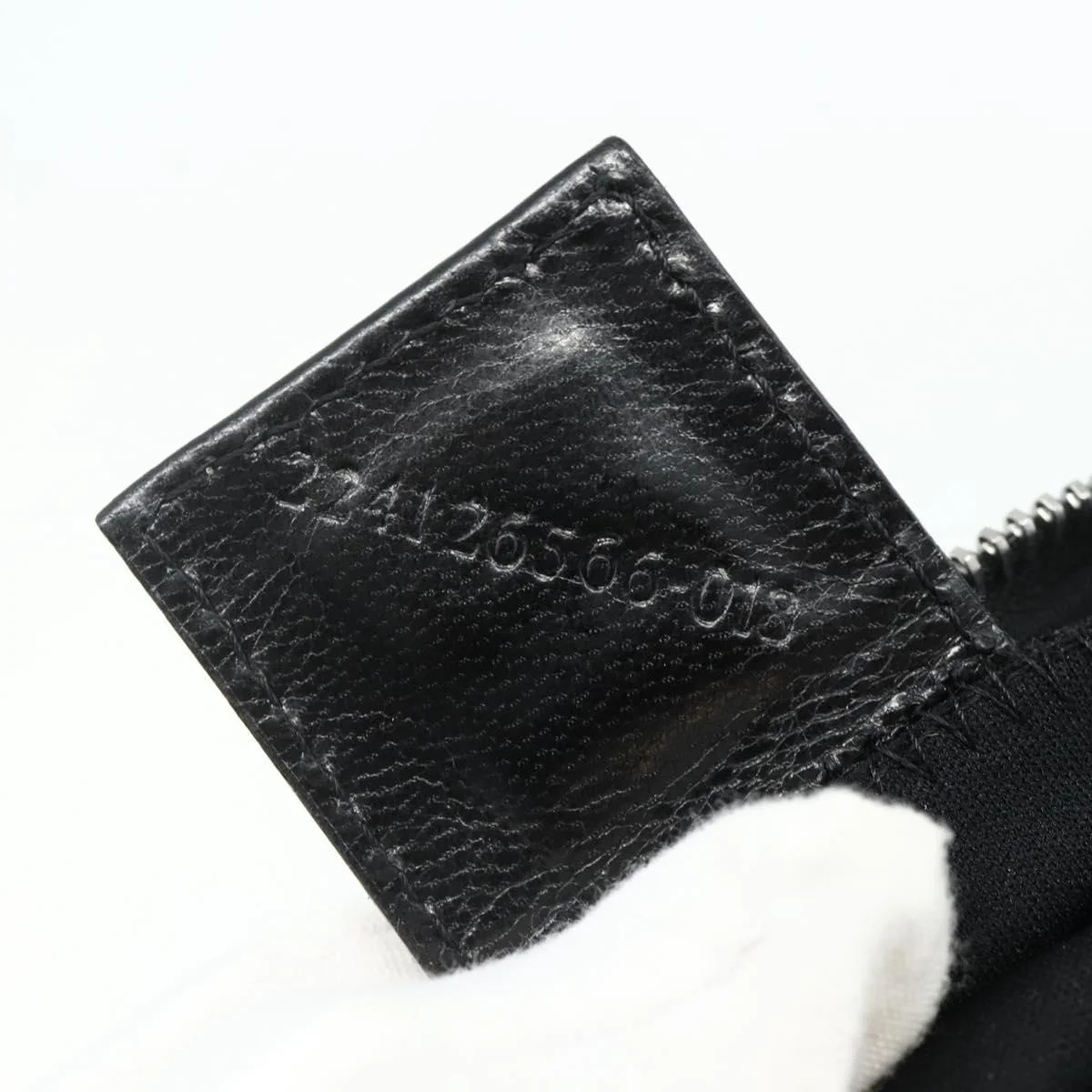Mamma Baguette Shoulder Bag Nylon Black Silver - Image 23