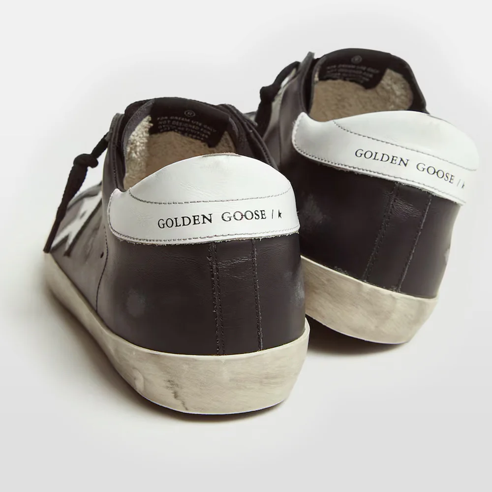 Super-Star Black White Leather - Image 3