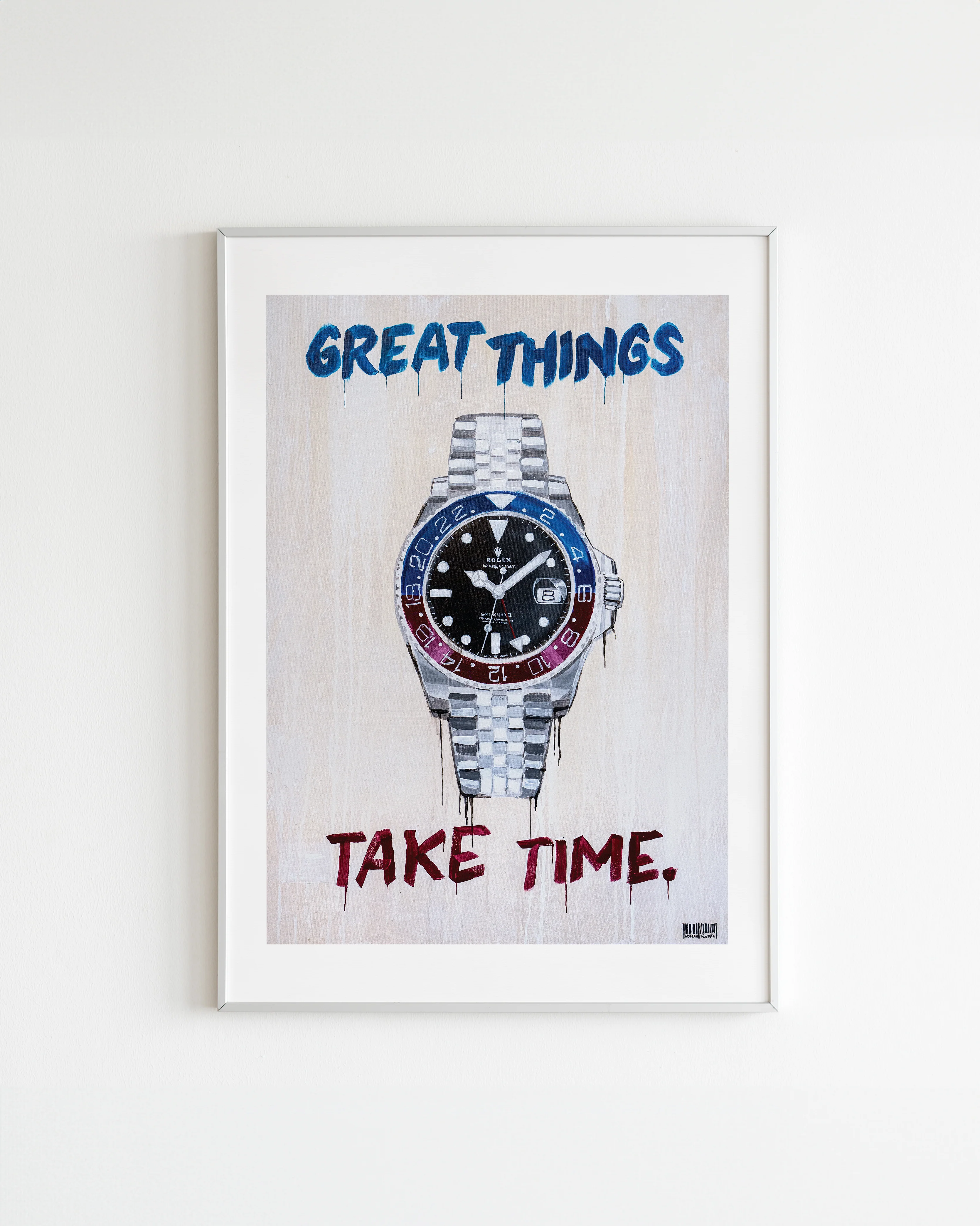 "Great Things, Take Time" Poster - Image 2