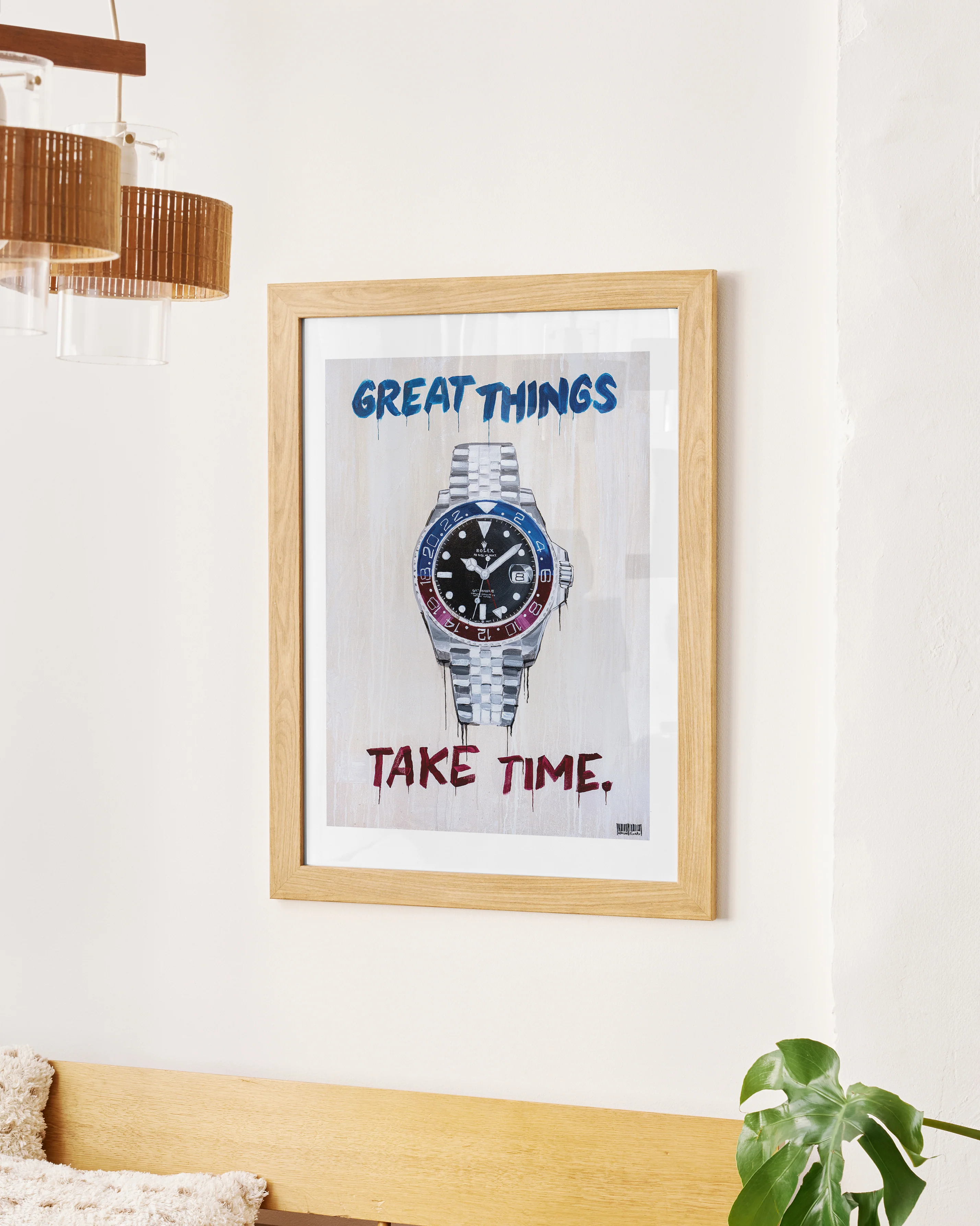 "Great Things, Take Time" Poster - Image 4