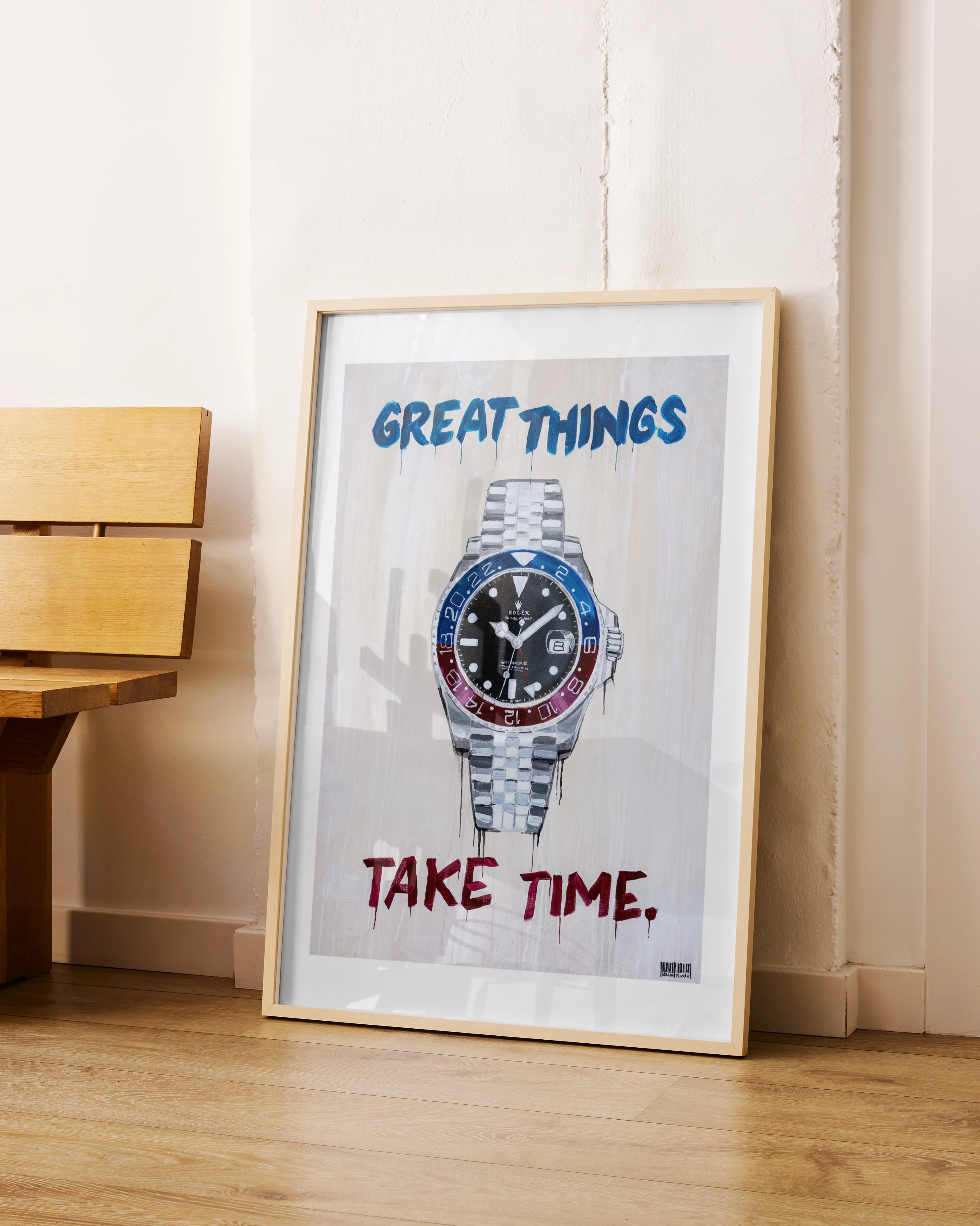 "Great Things, Take Time" Poster - Image 5