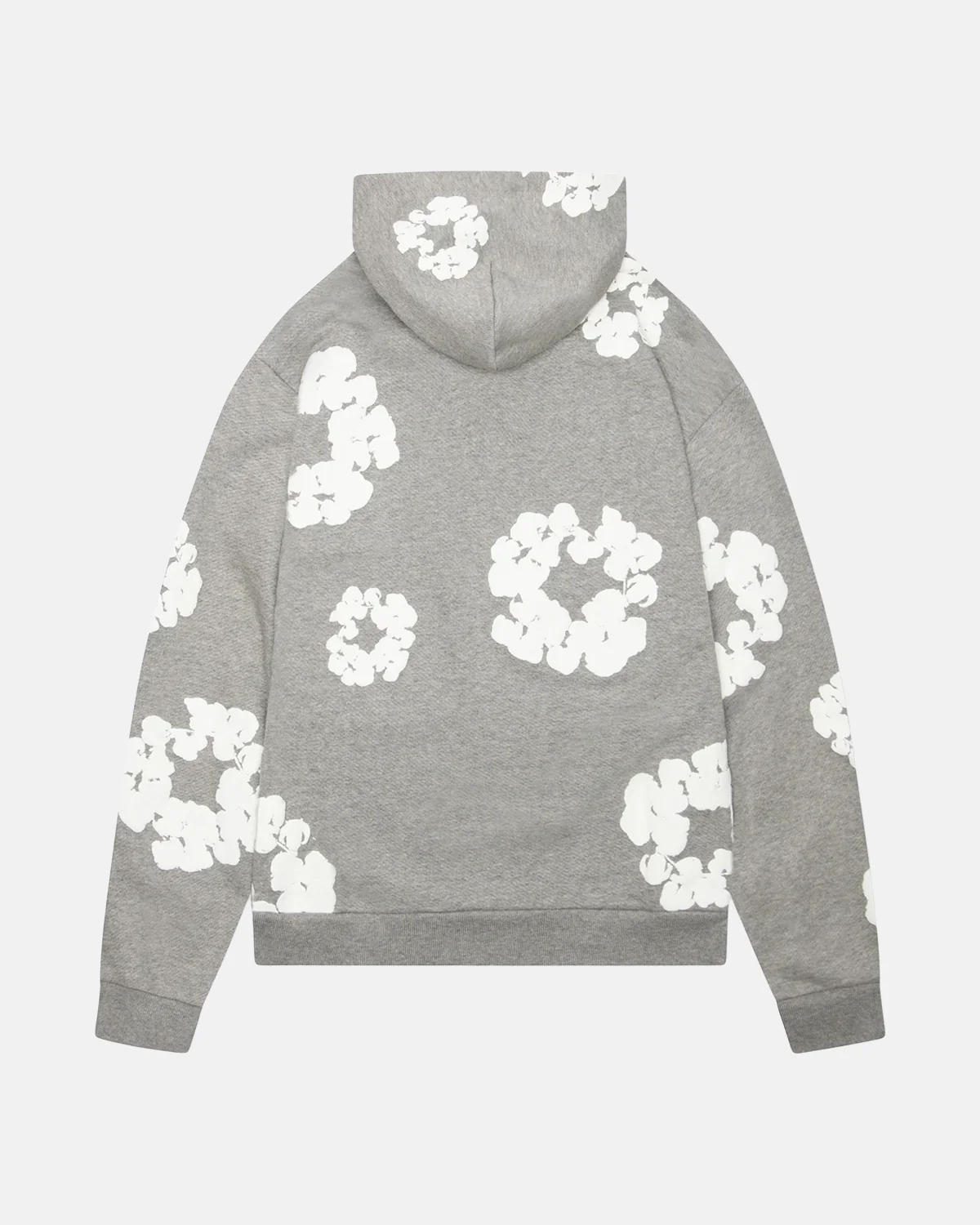 The Cotton Wreath Grey Hoodie - Image 2