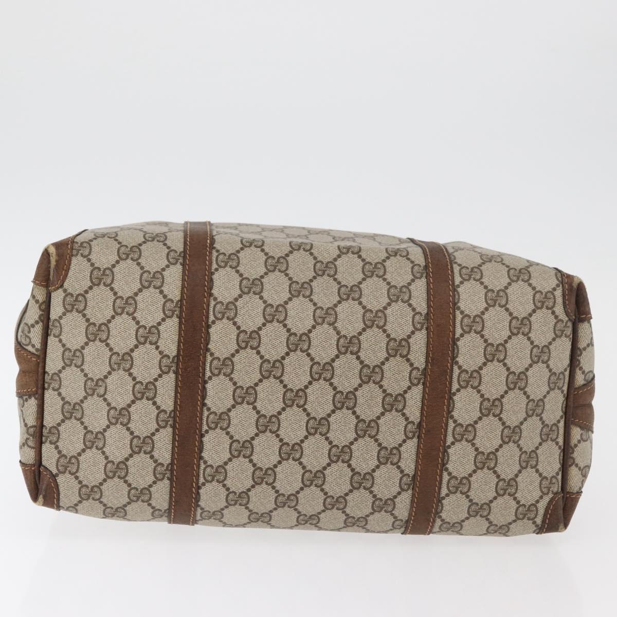GG Supreme Boston Bag PVC Beige Gold - Image 10