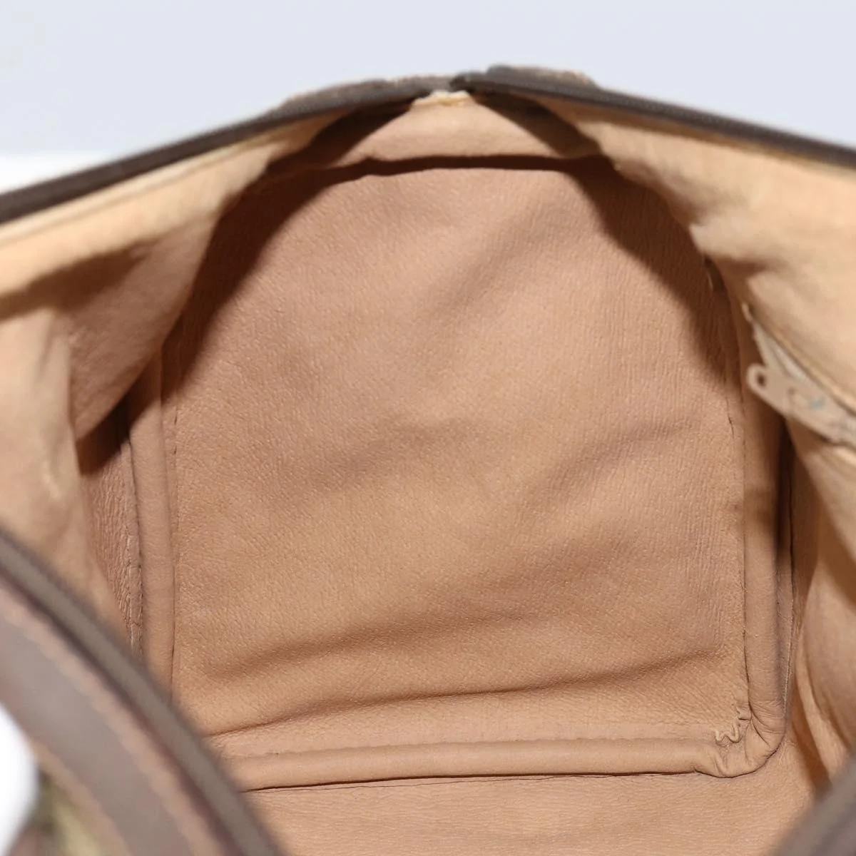 GG Supreme Web Sherry Line Boston Bag PVC Beige Gold - Image 20