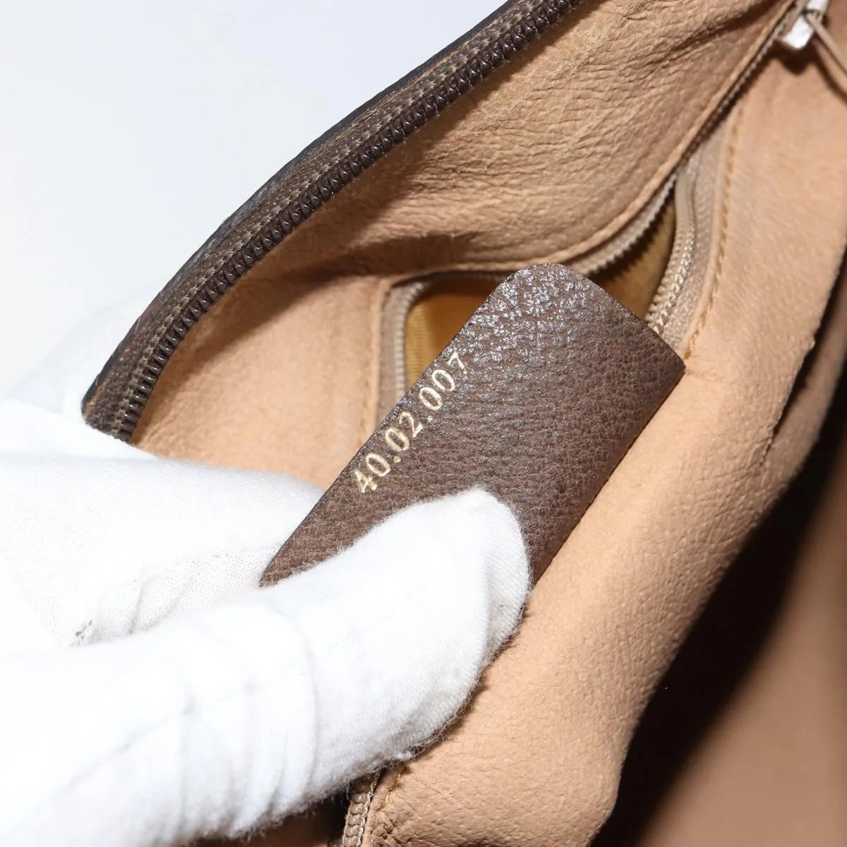 GG Supreme Web Sherry Line Boston Bag PVC Beige Gold - Image 23