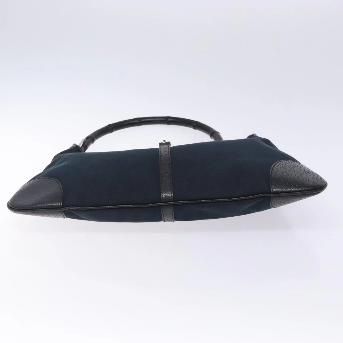 Hand Bag Bamboo Jackie Black Silver - Image 10