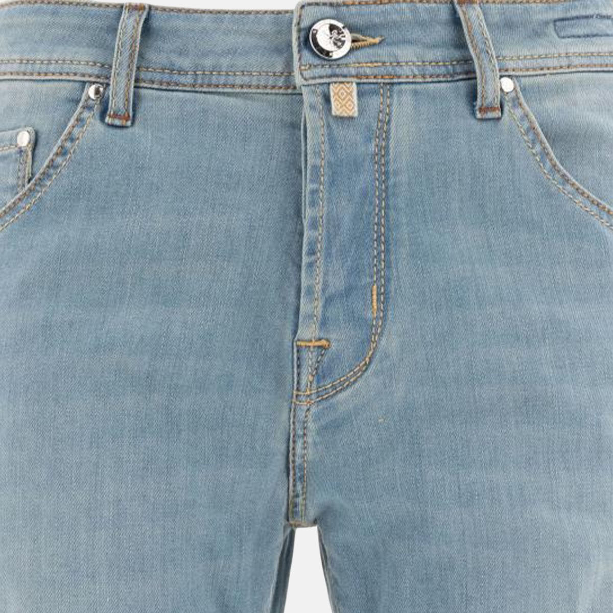 Scott Slim Cropped Carrot Light Blue - Image 3
