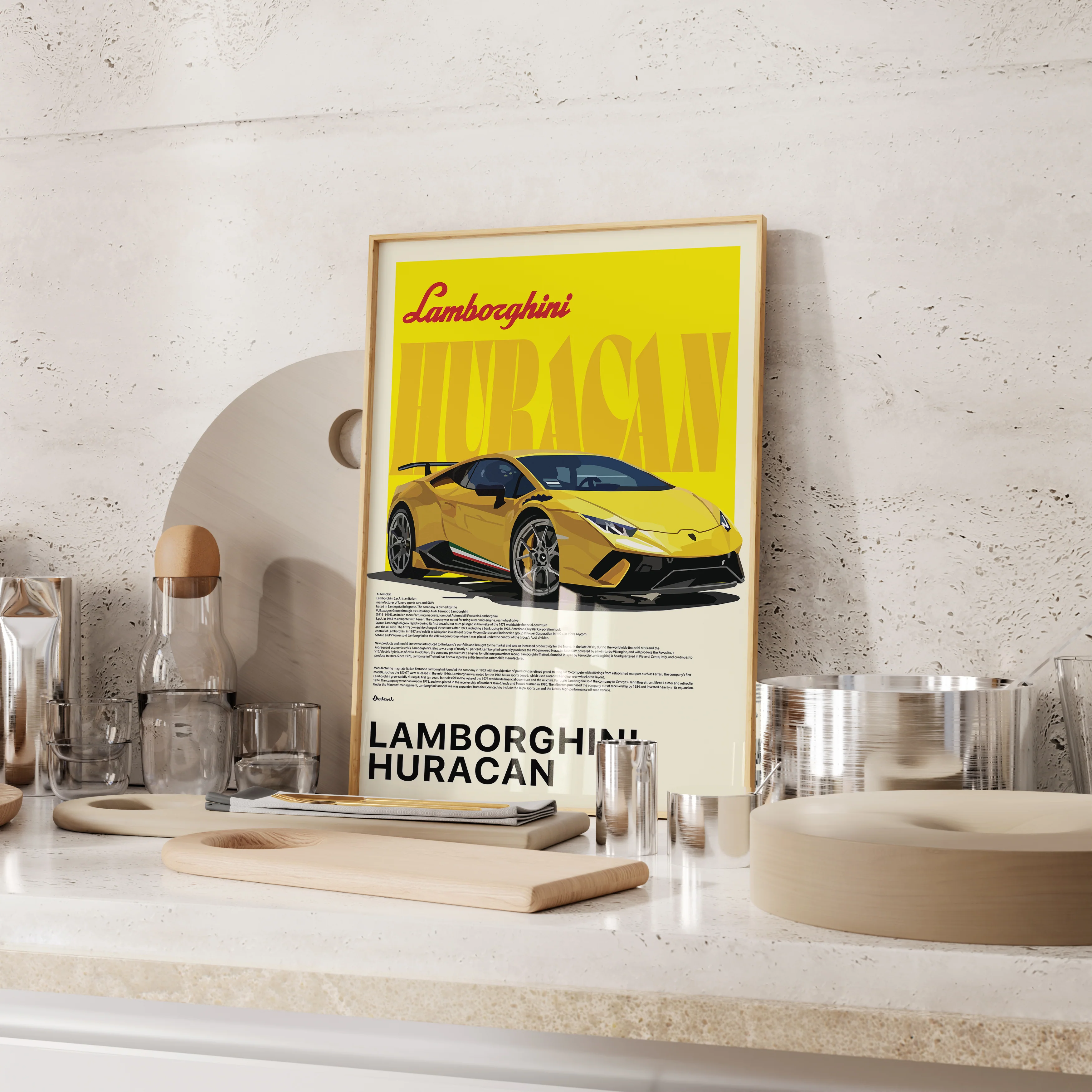 Lamborghini Huracan Poster - Image 4