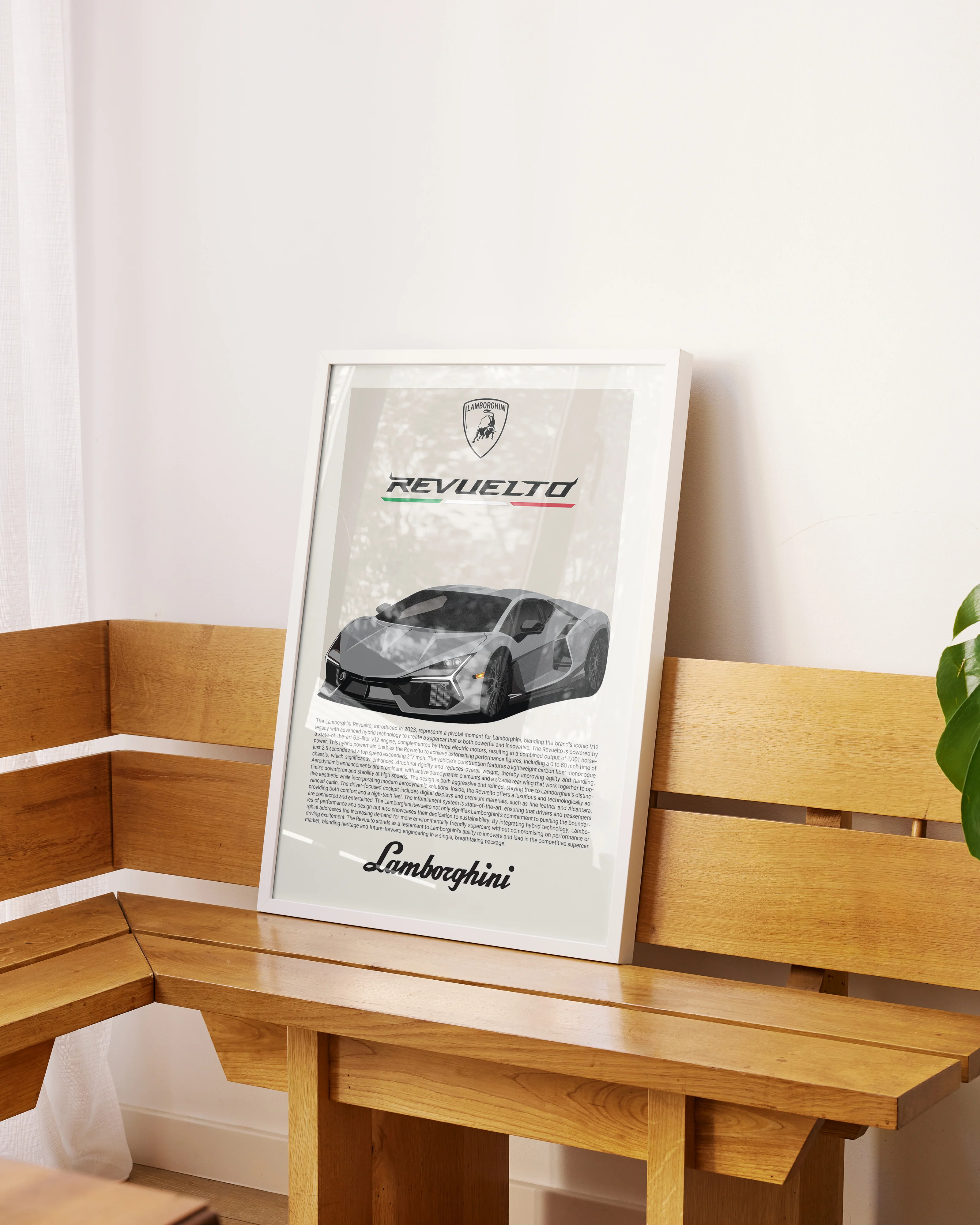 "Lamborghini Revuelto" Poster - Image 4