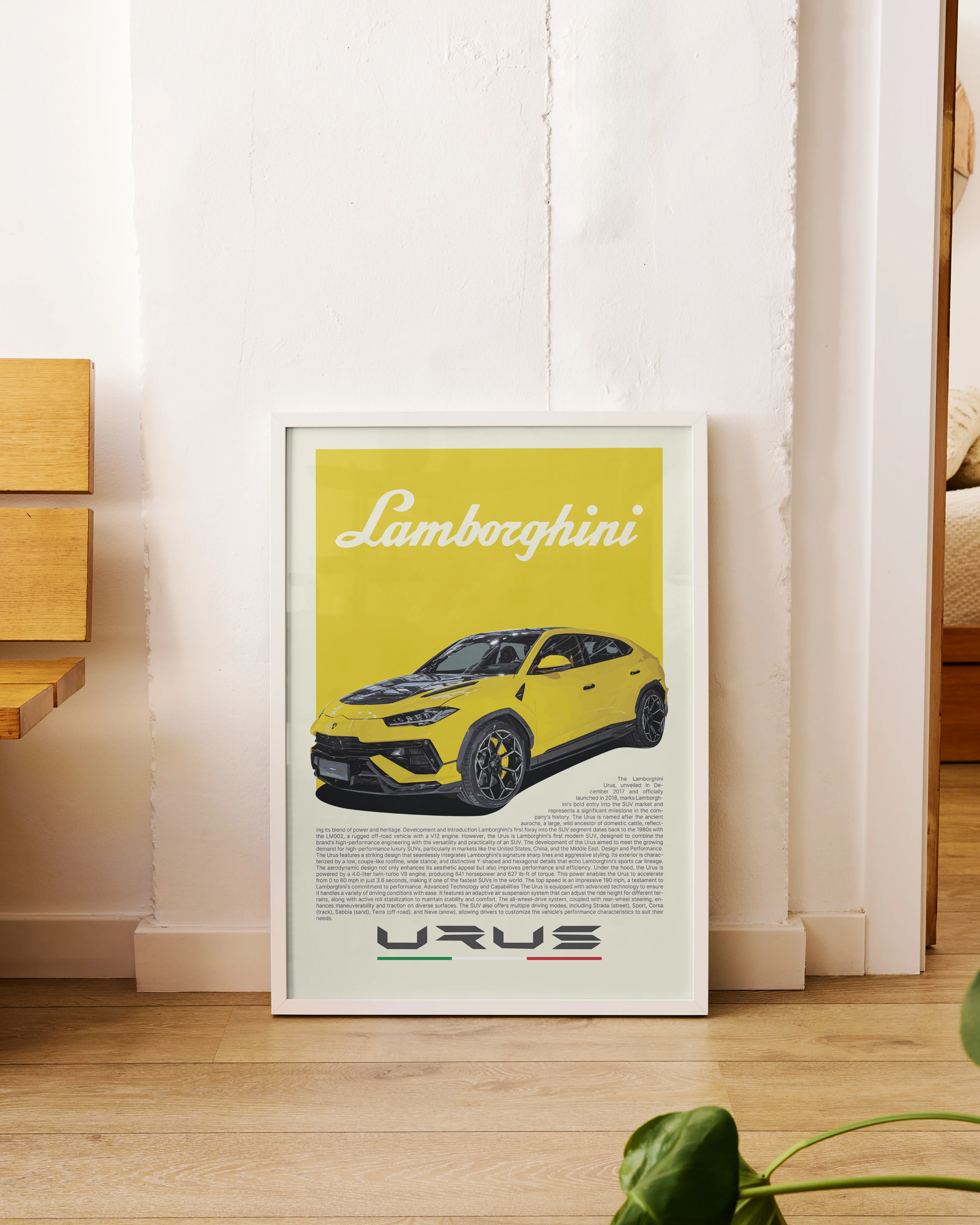"Lamborghini Urus" Poster - Image 3