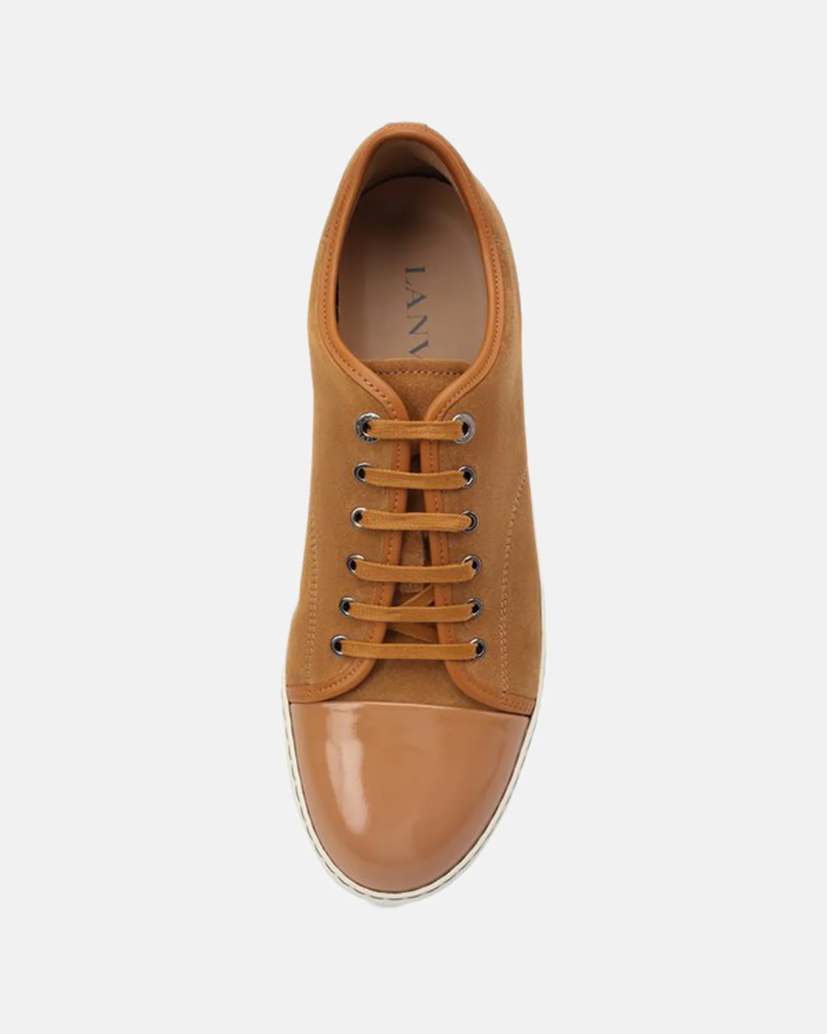 DBB1 Caramel Suede Patent Cap Toe - Image 4