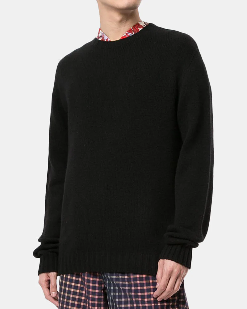 Logo-intarsia sweatshirt