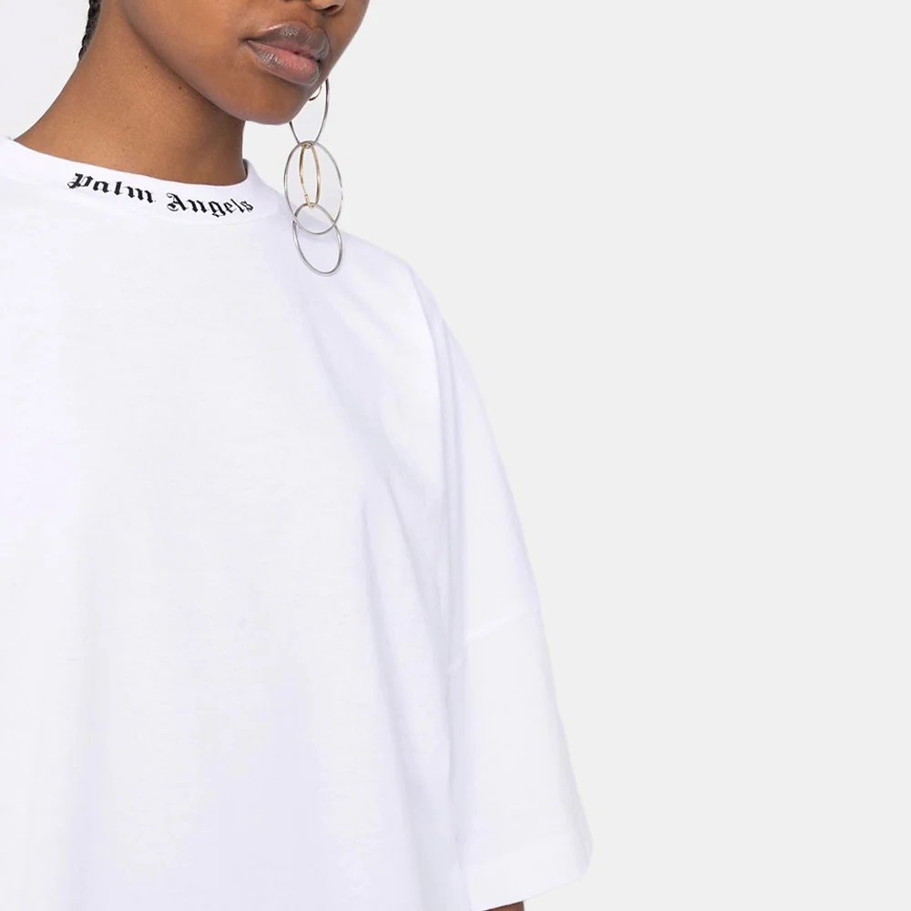 Logo-print high-neck tee - Image 3