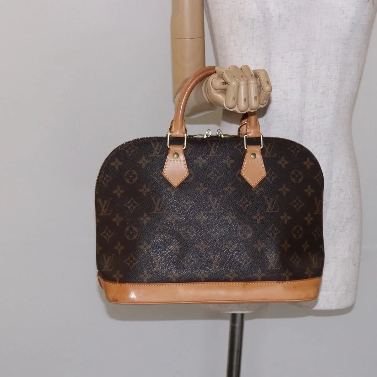 Monogram Alma Hand Bag - Image 22