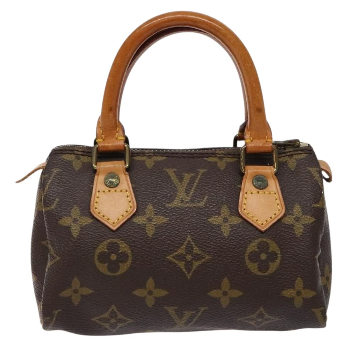 Monogram Mini Speedy Hand Bag Vintage - Image 3