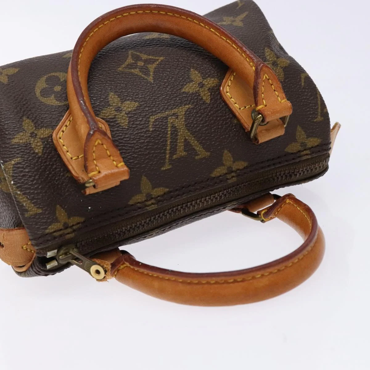Monogram Mini Speedy Hand Bag Vintage - Image 7