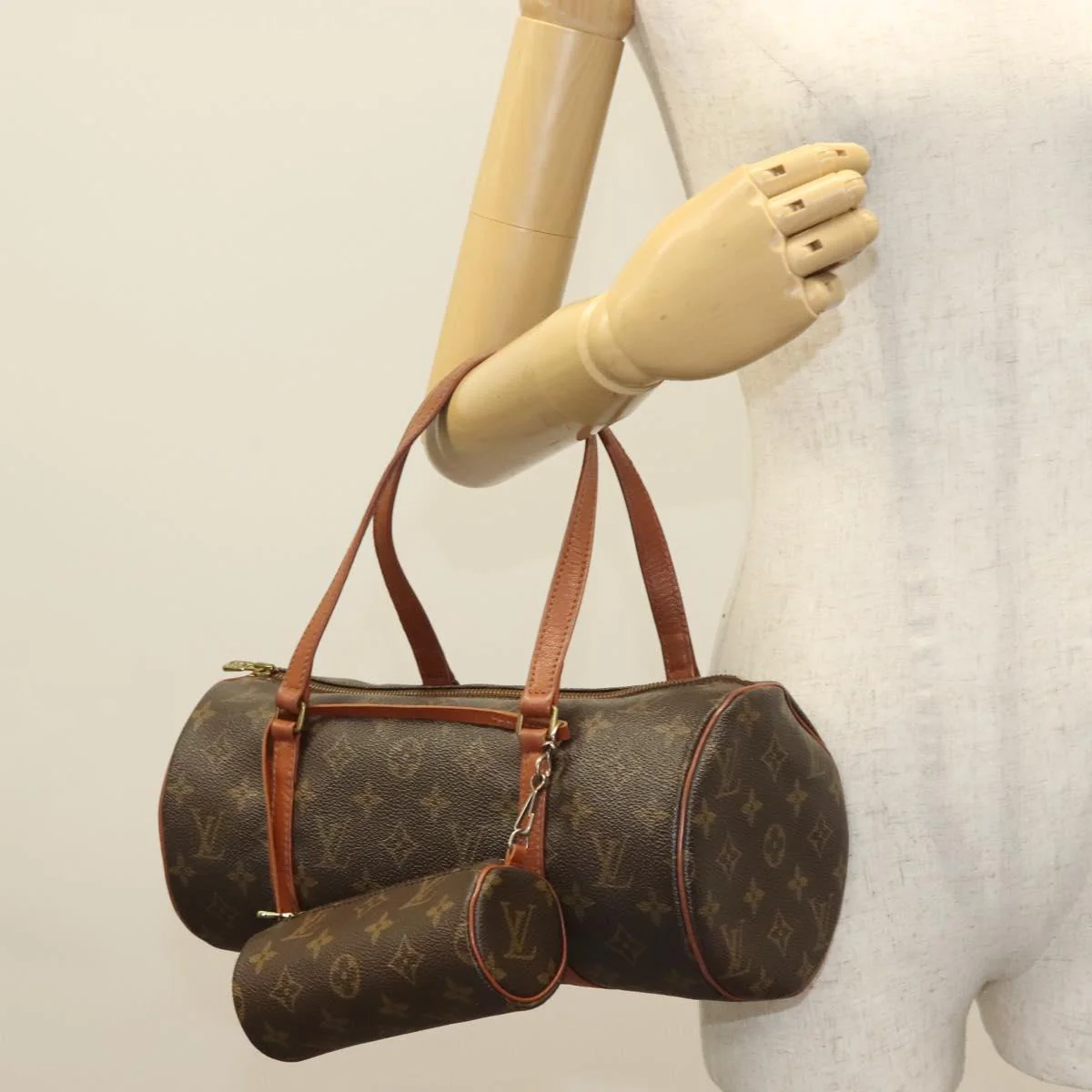 Monogram Papillon 30 Hand Bag - Image 27