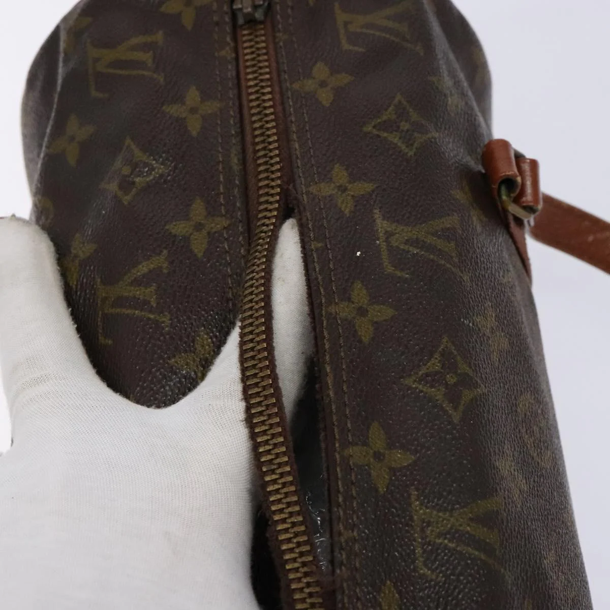 Monogram Papillon 30 Hand Bag Vintage - Image 7