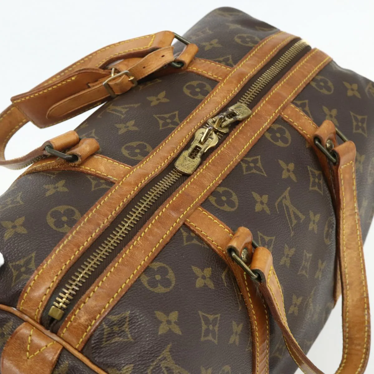 Monogram Sac Souple 35 Boston Bag - Image 7