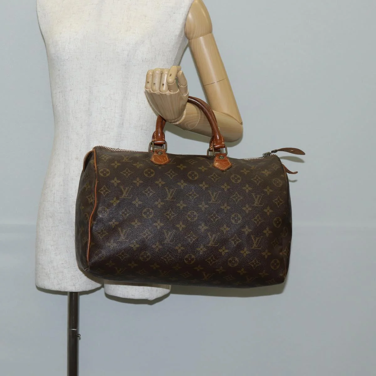 Monogram Speedy 35 Hand Bag Vintage - Image 27