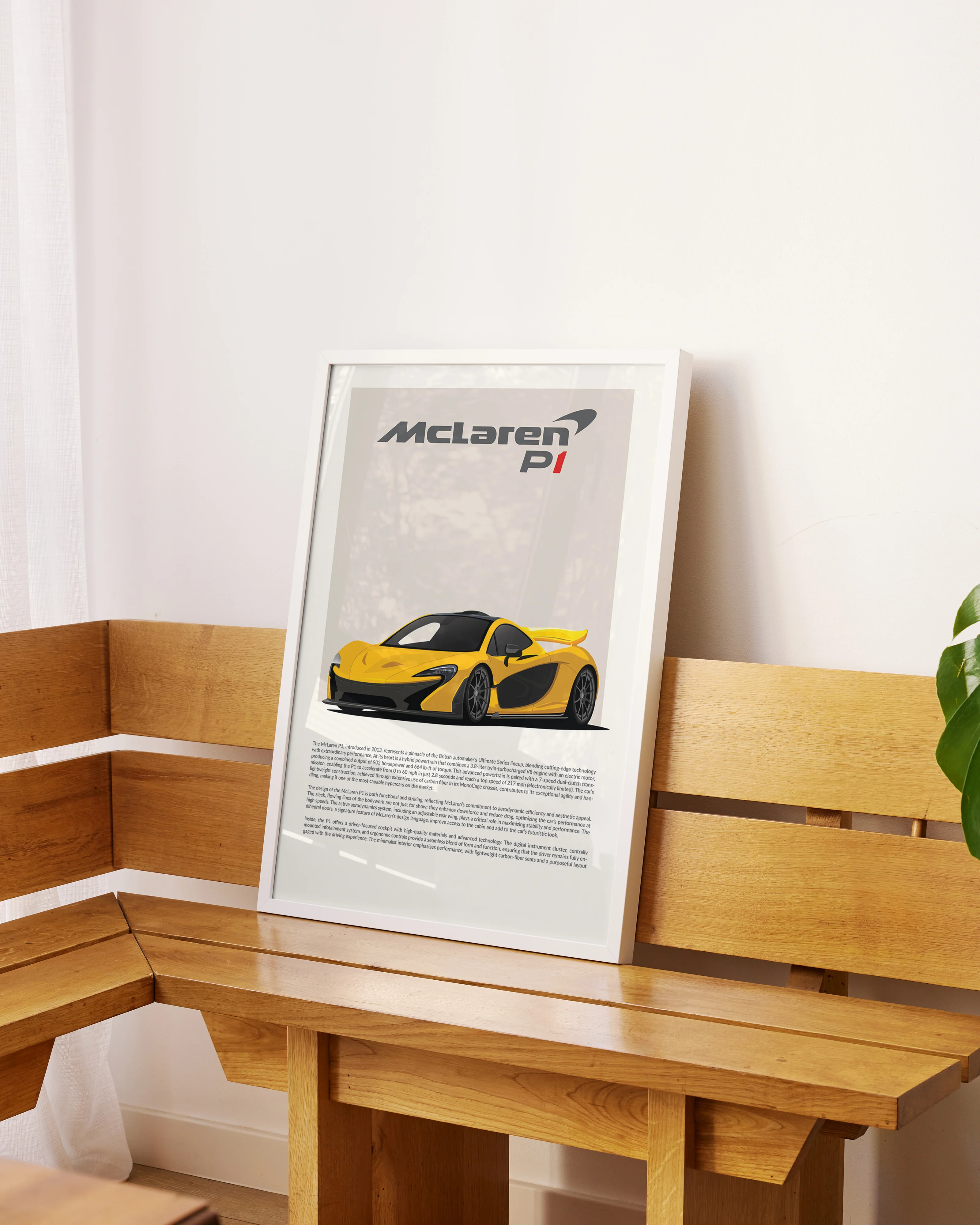 "Mclaren P1" Poster - Image 3
