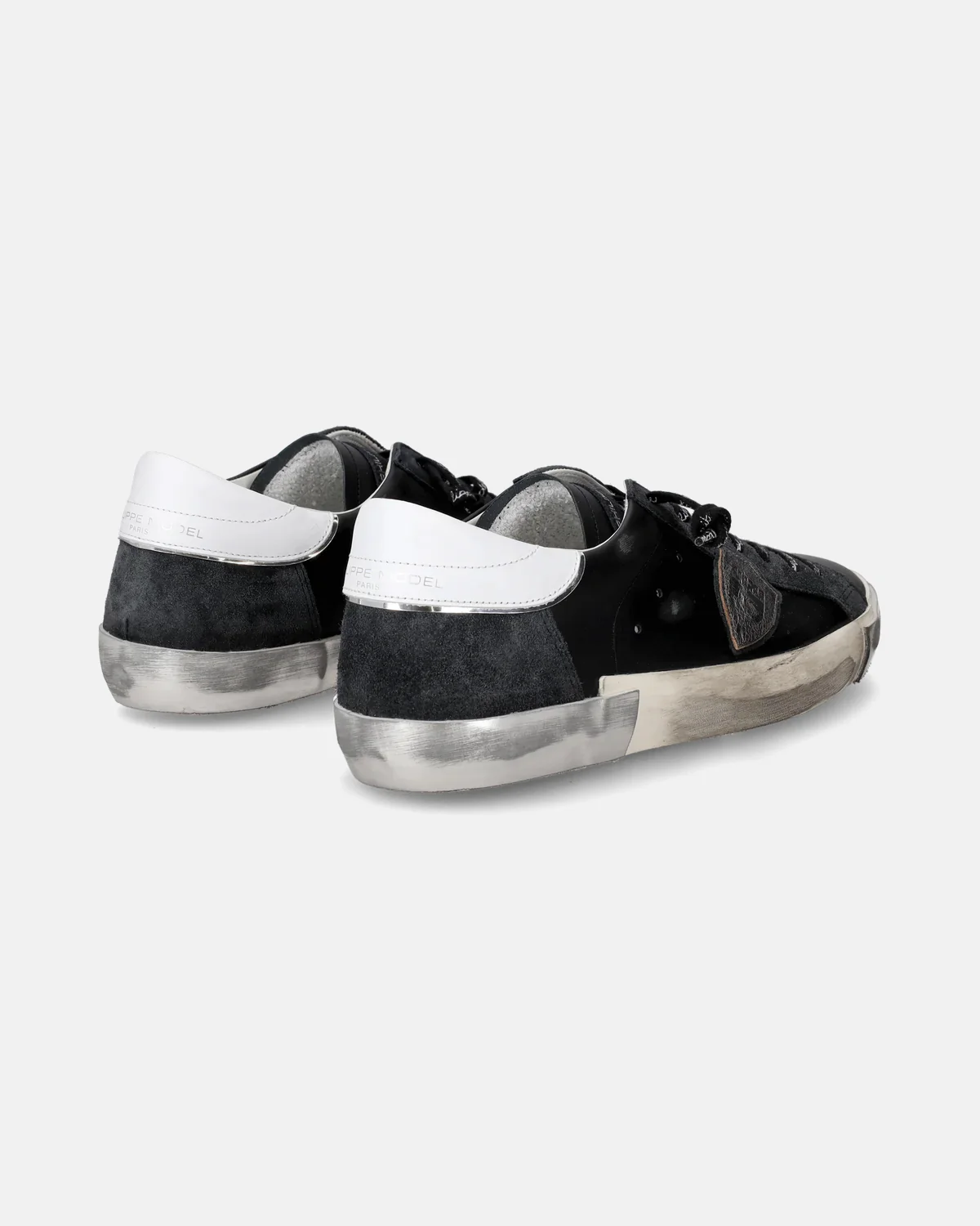 Men's Prsx Low Black Silver - Image 3