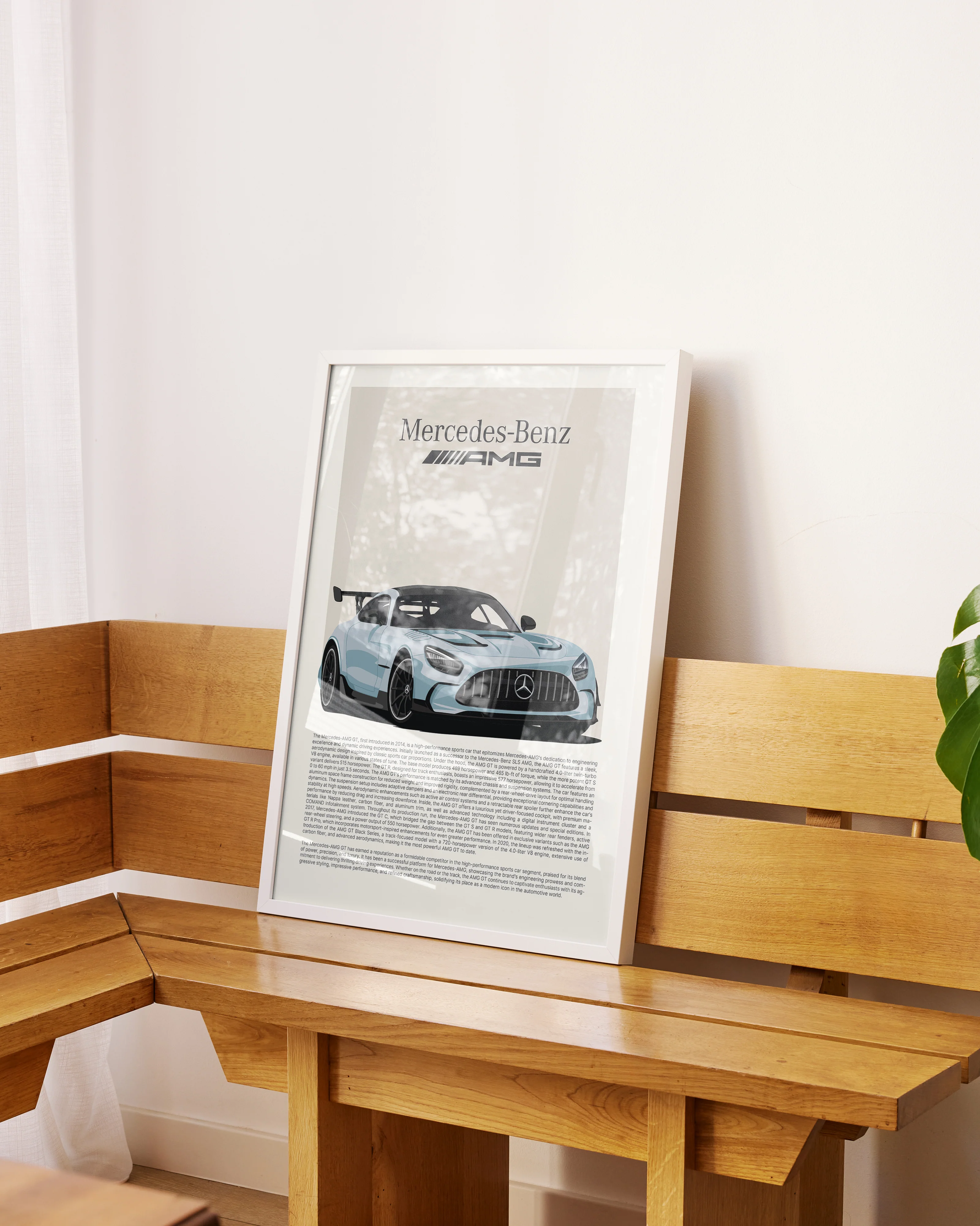 "Mercedes AMG GT" Poster - Image 4